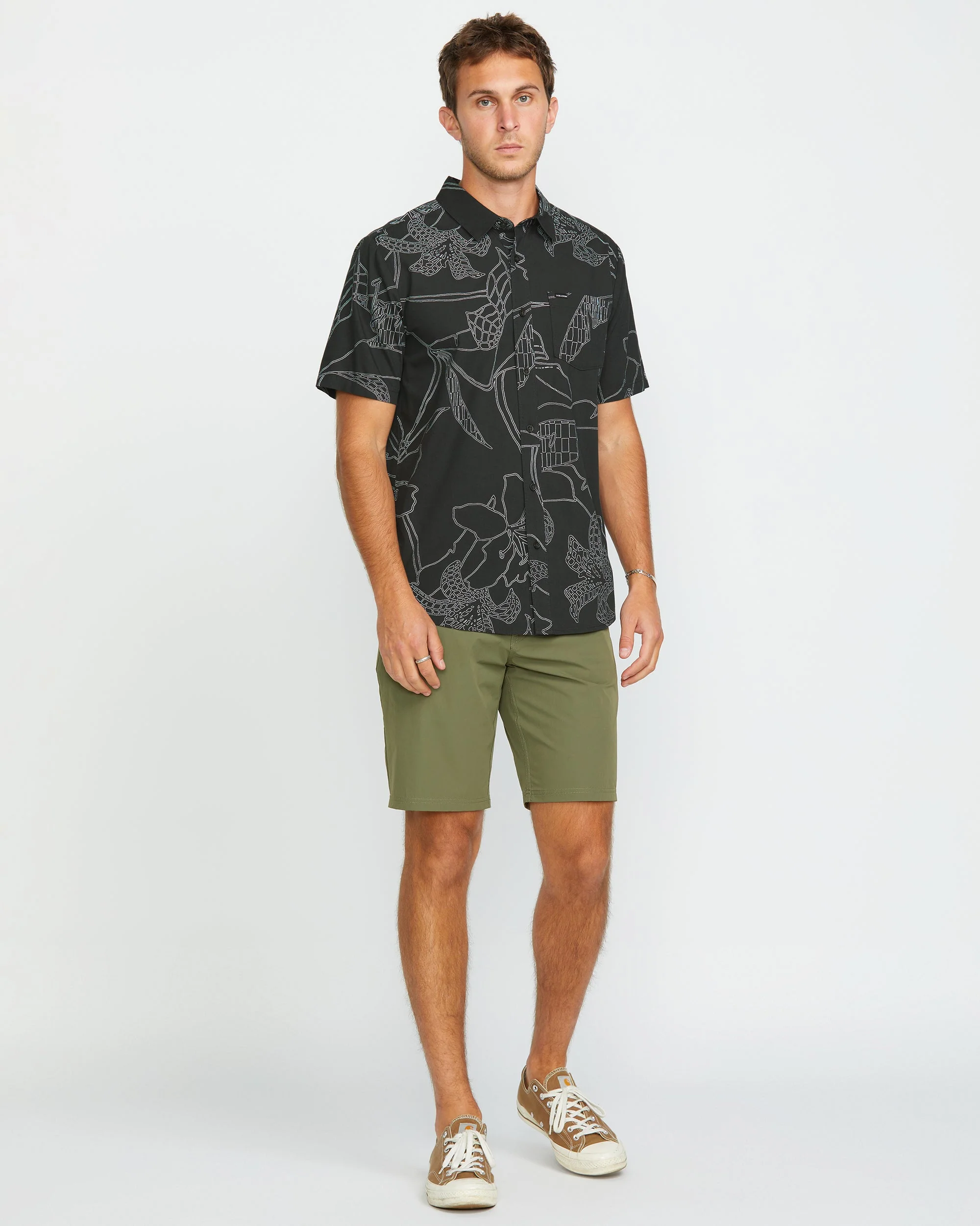 Cad Floral Shirt - STEALTH - Image 5