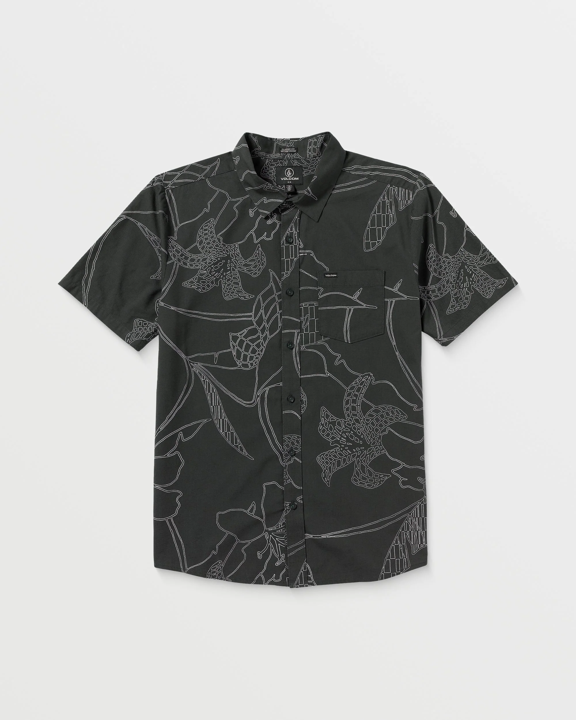 Cad Floral Shirt - STEALTH - Image 6