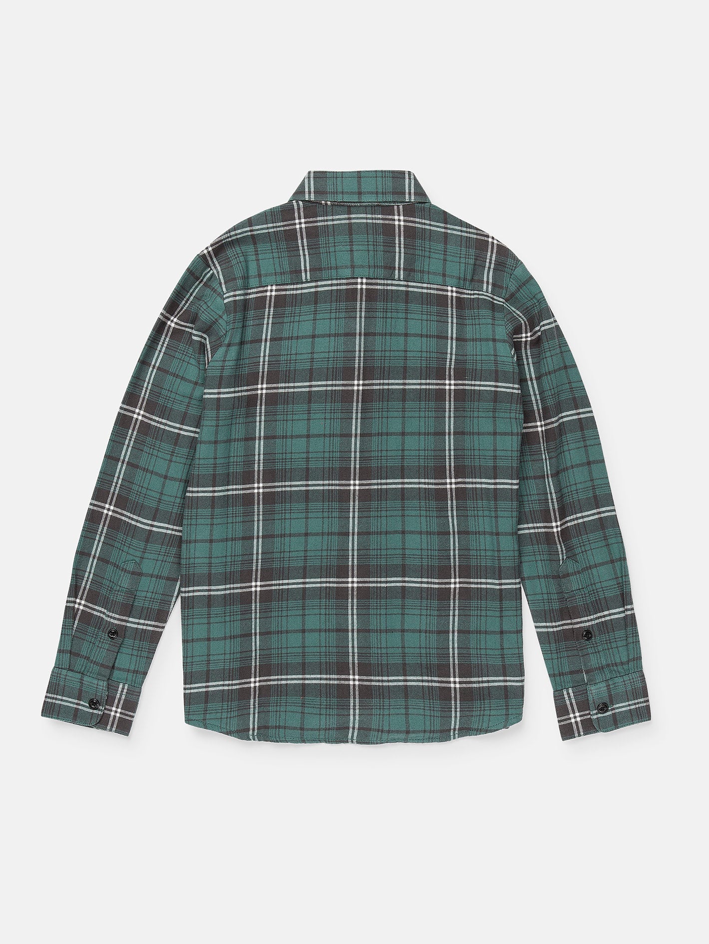 Caden Plaid Hemd - Sea Green - (KINDER) - Image 2