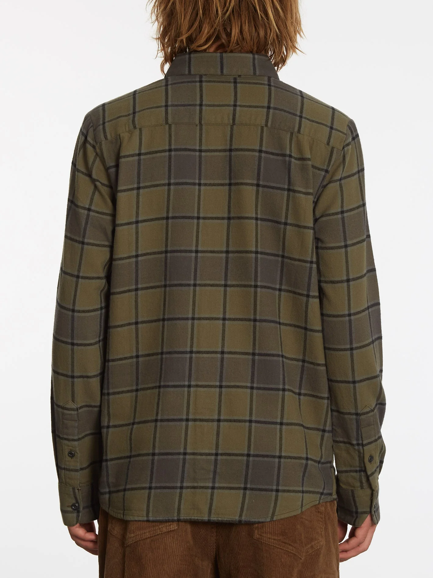 Caden Plaid Shirt - MILITARY - Image 2