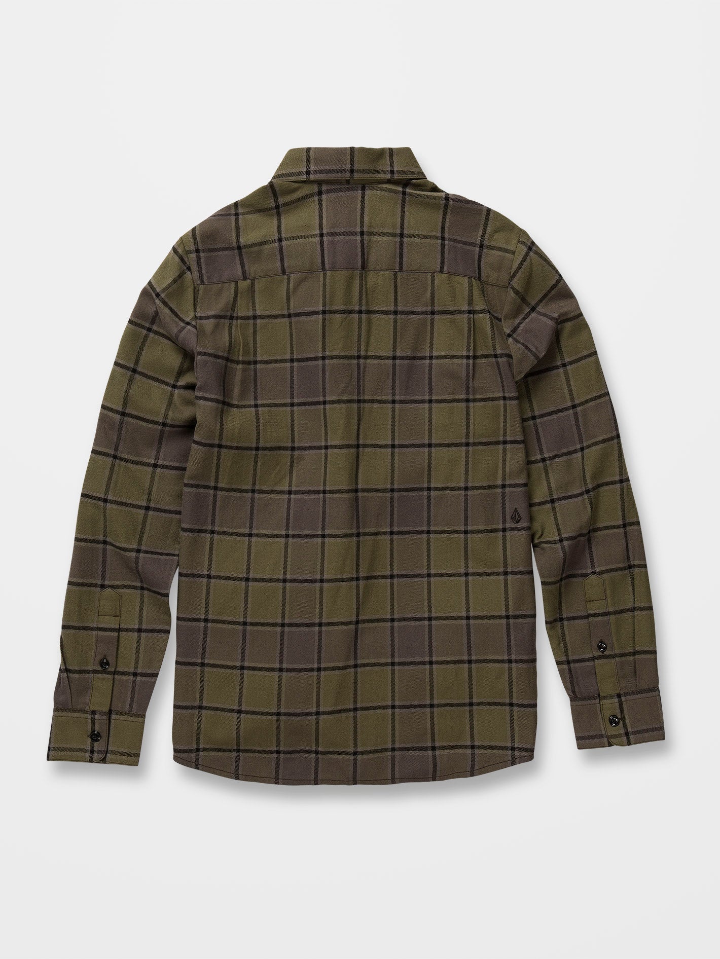 Caden Plaid Shirt - MILITARY - Image 5
