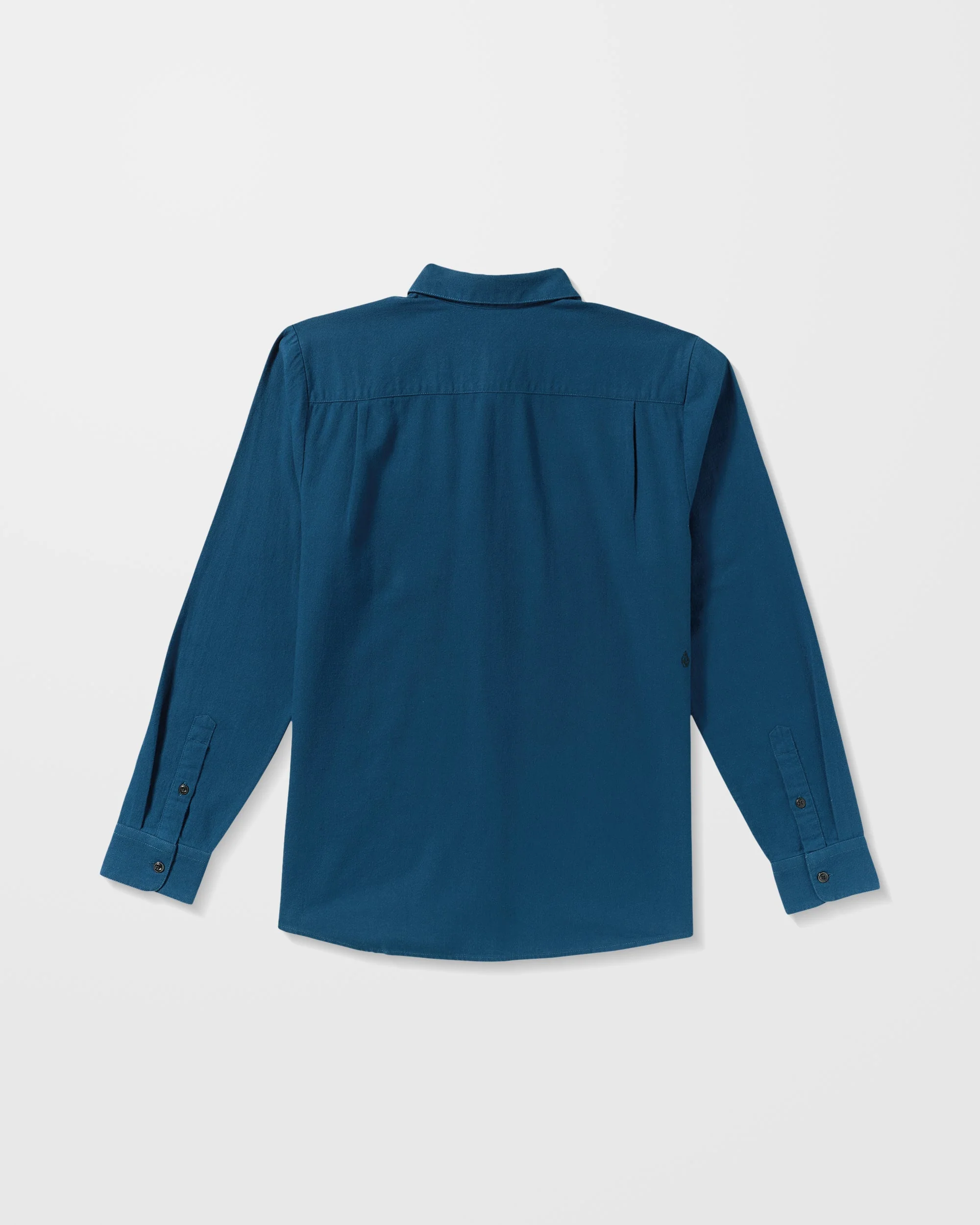Caden Unifarbenes Hemd - Cosmic Blue - Image 7