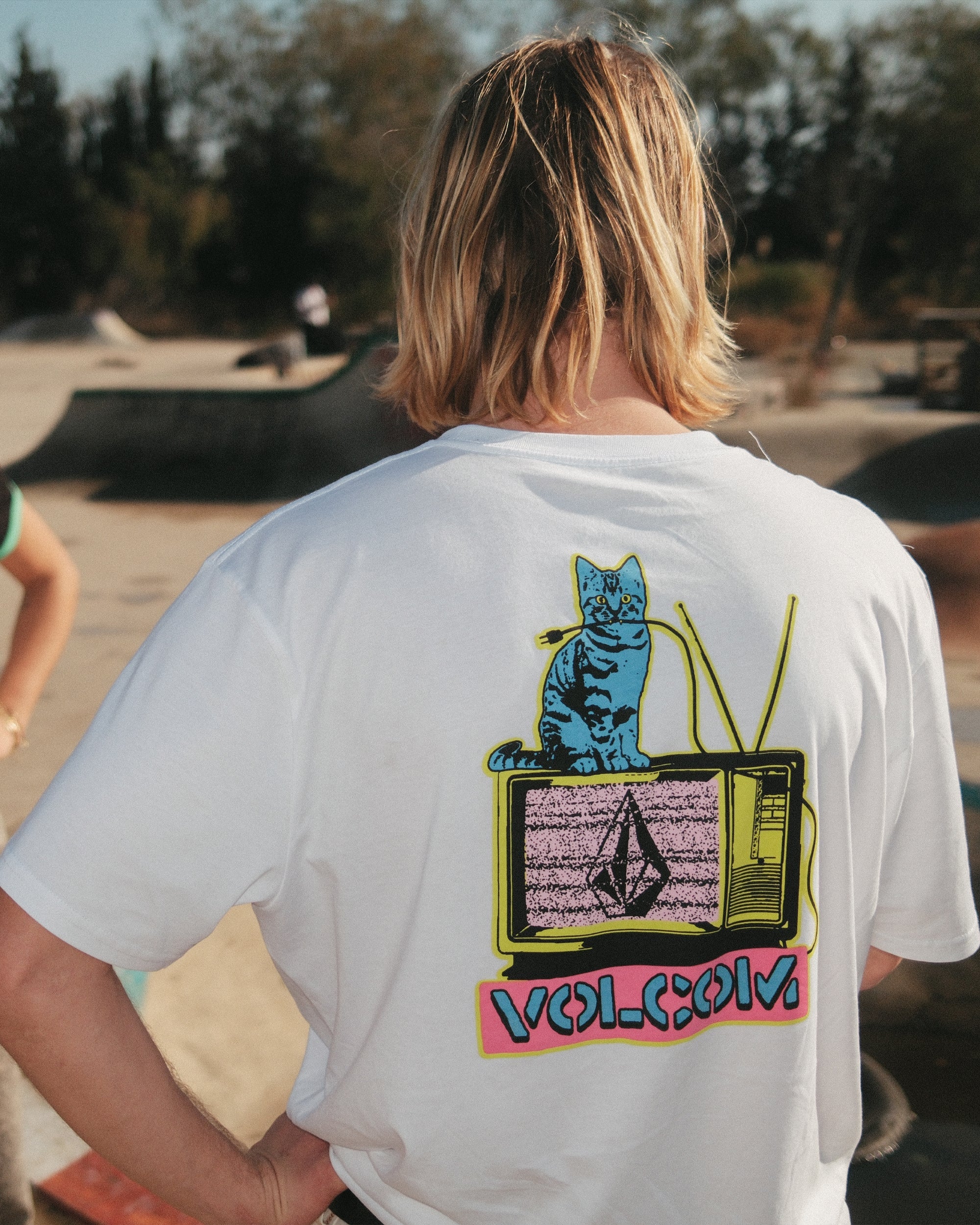 Catv T-shirt - WHITE - Image 5