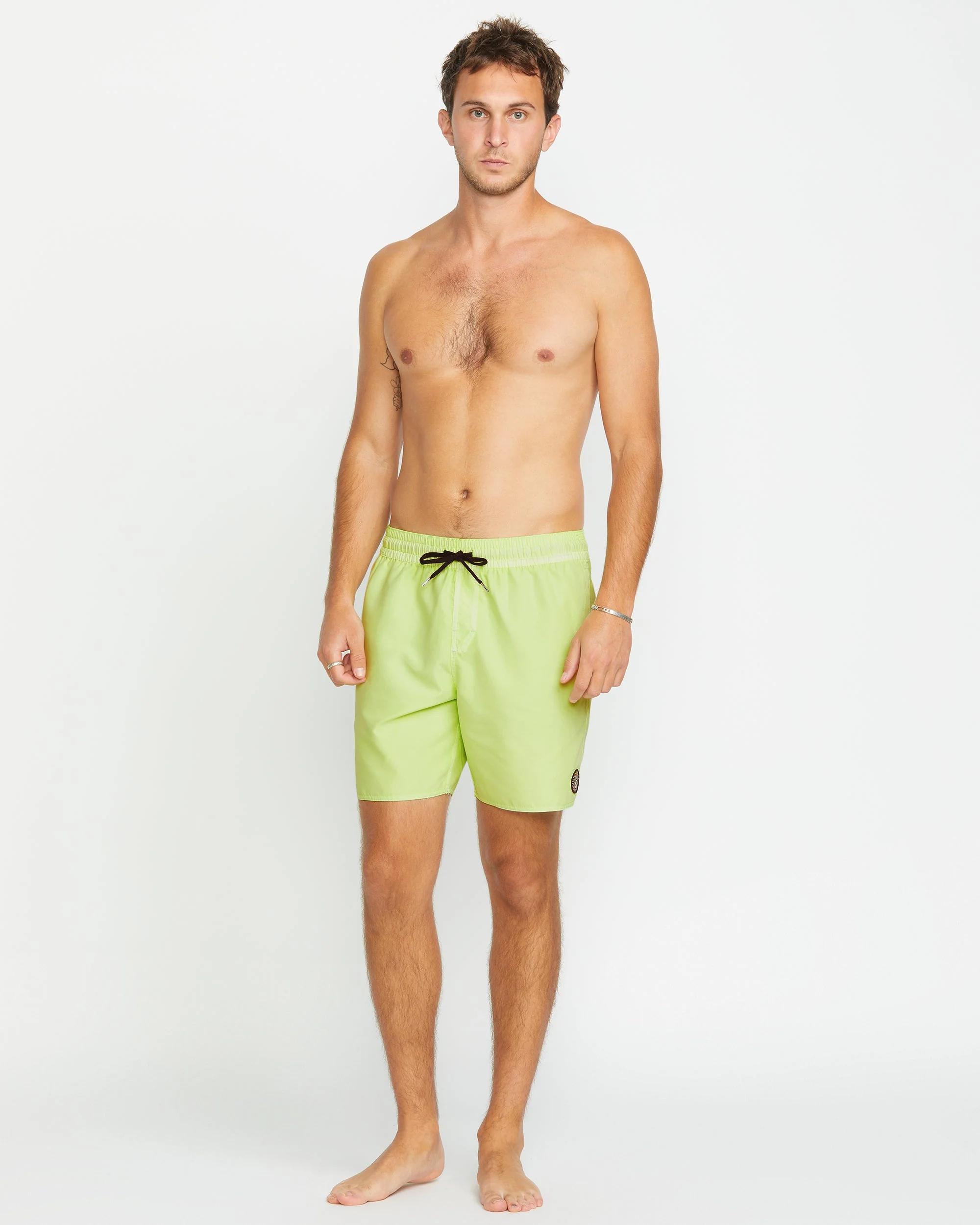 Center Trunk 17" Boardshorts - MIST GREEN - Image 6