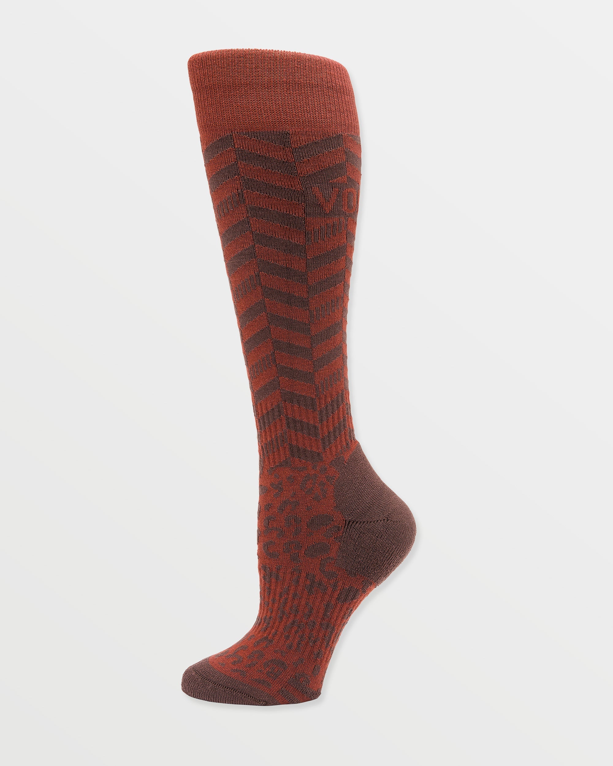 Cheetah Chev Otc Socken - Henna - Image 4