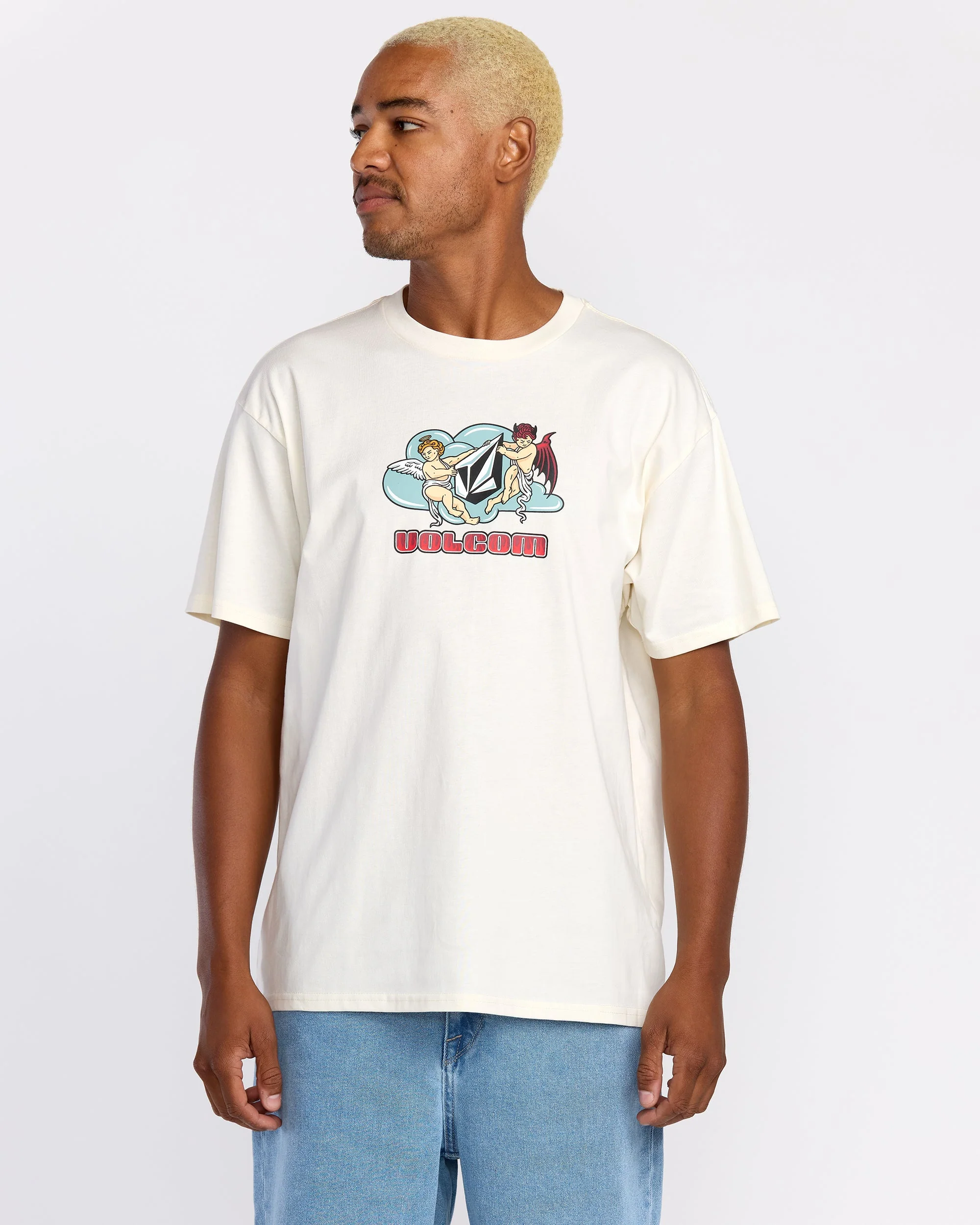 Cherubs T-Shirt - Off White - Image 2