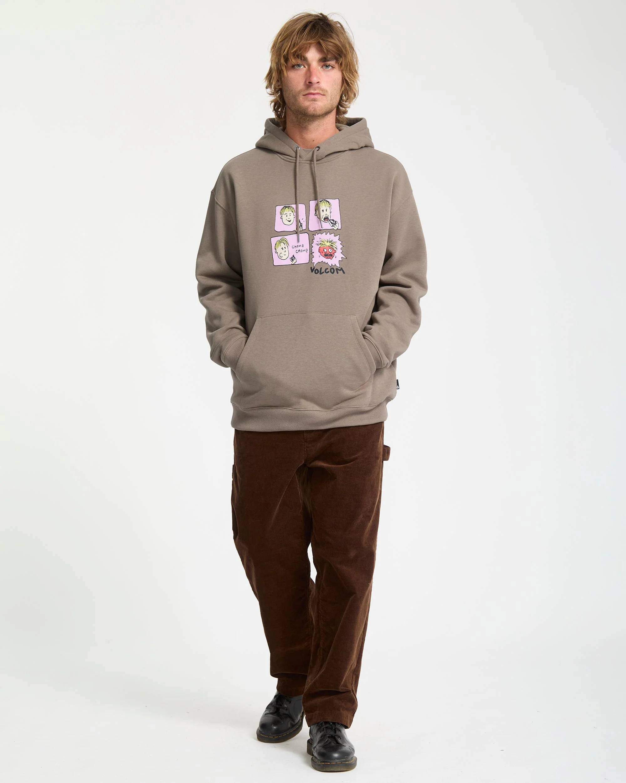 Chomp Chomp Hoodie - Brindle - Image 7