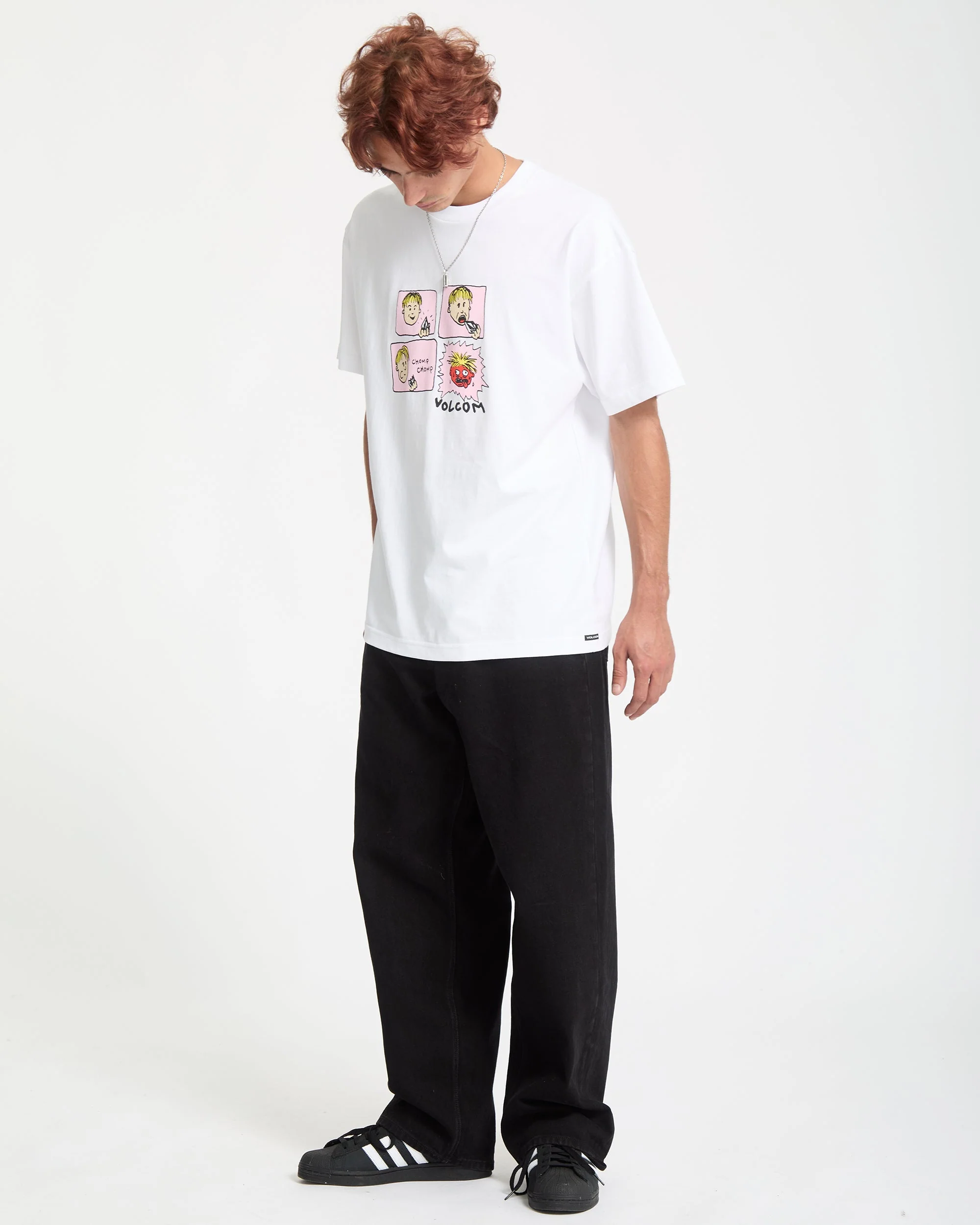 Chomp Chomp T-Shirt - White - Image 6