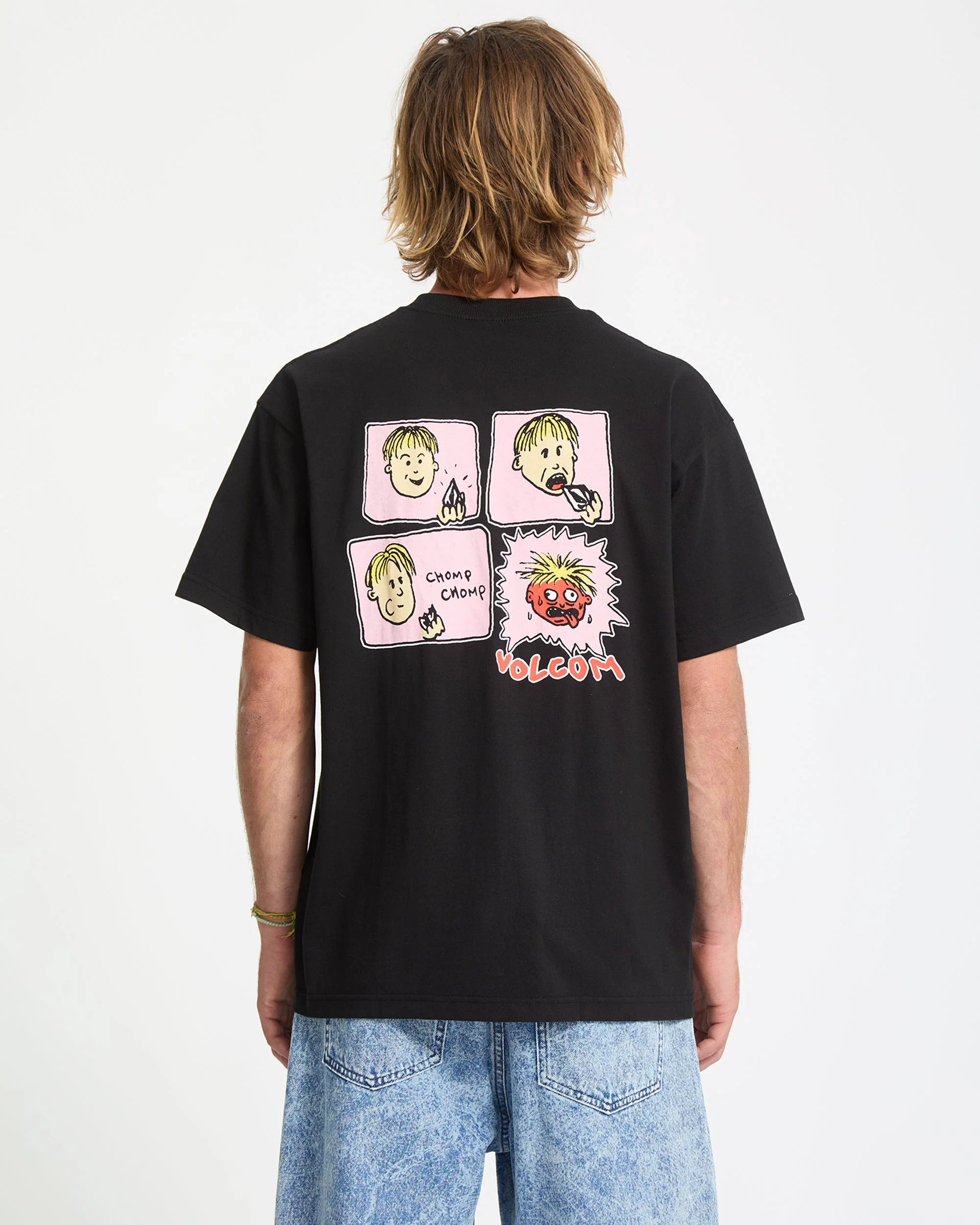 Chomp Chomp T-Shirt - Black - Image 2