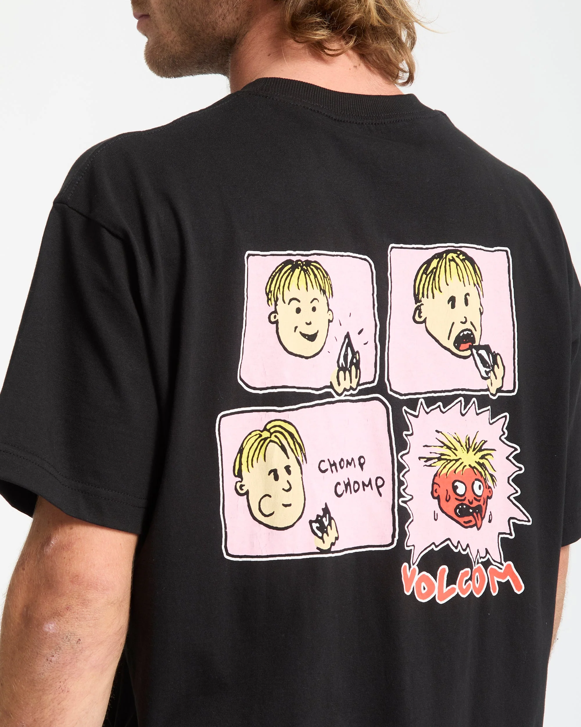 Chomp Chomp T-Shirt - Black - Image 6
