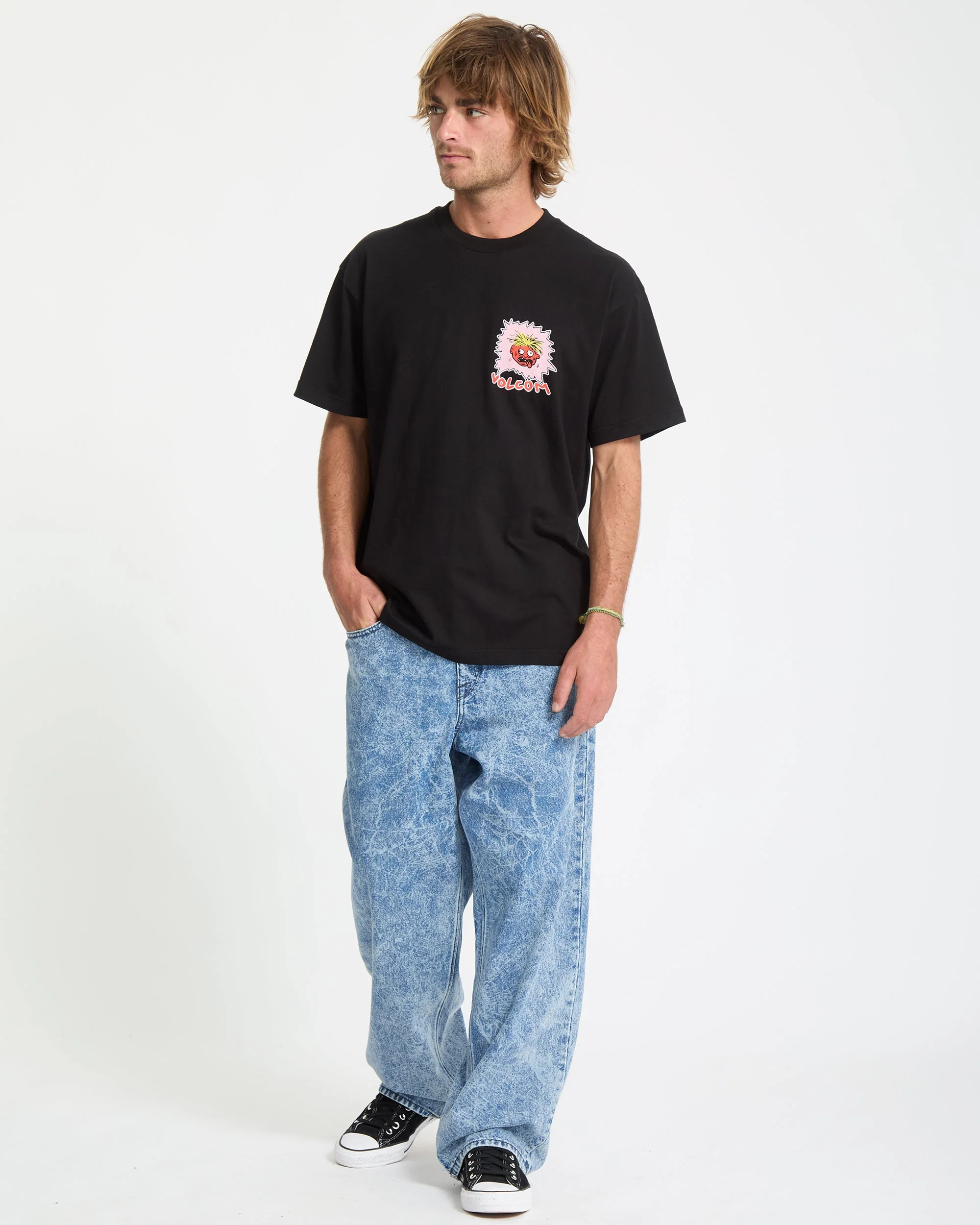 Chomp Chomp T-Shirt - Black - Image 7