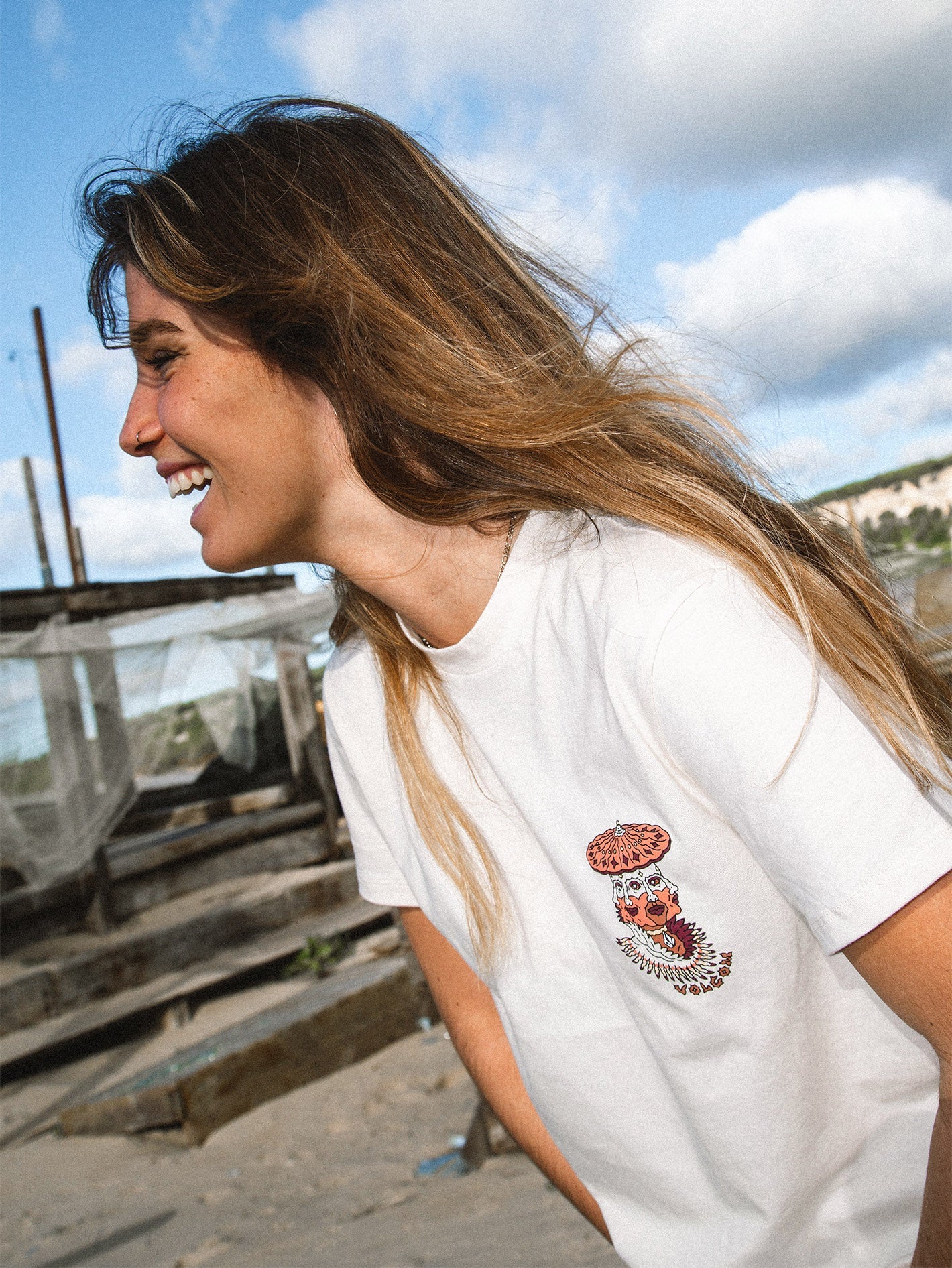 Connected Minds T-Shirt - SAND - Image 4