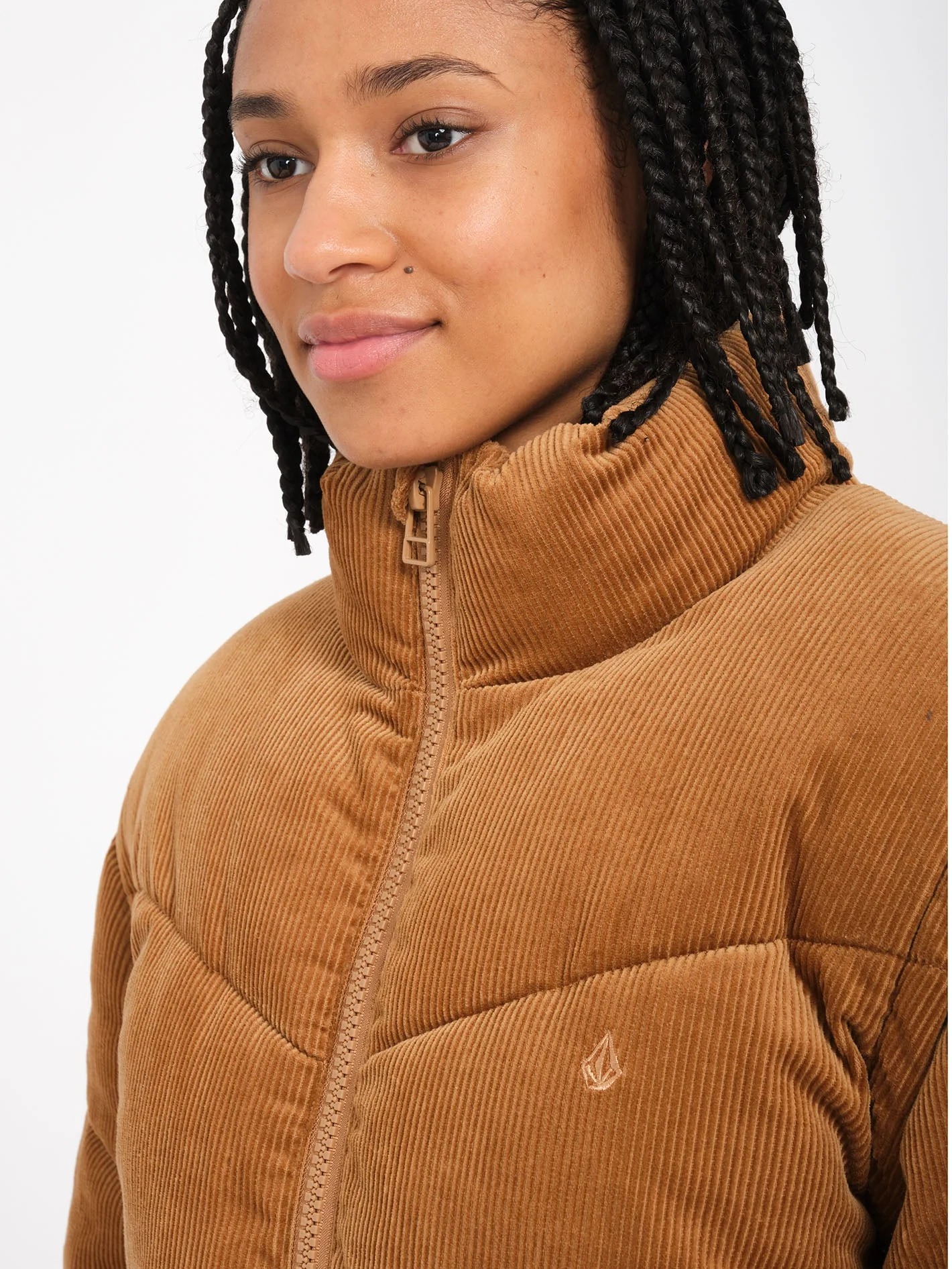 Cord'N Puffjacke - Vintage Brown - Image 4