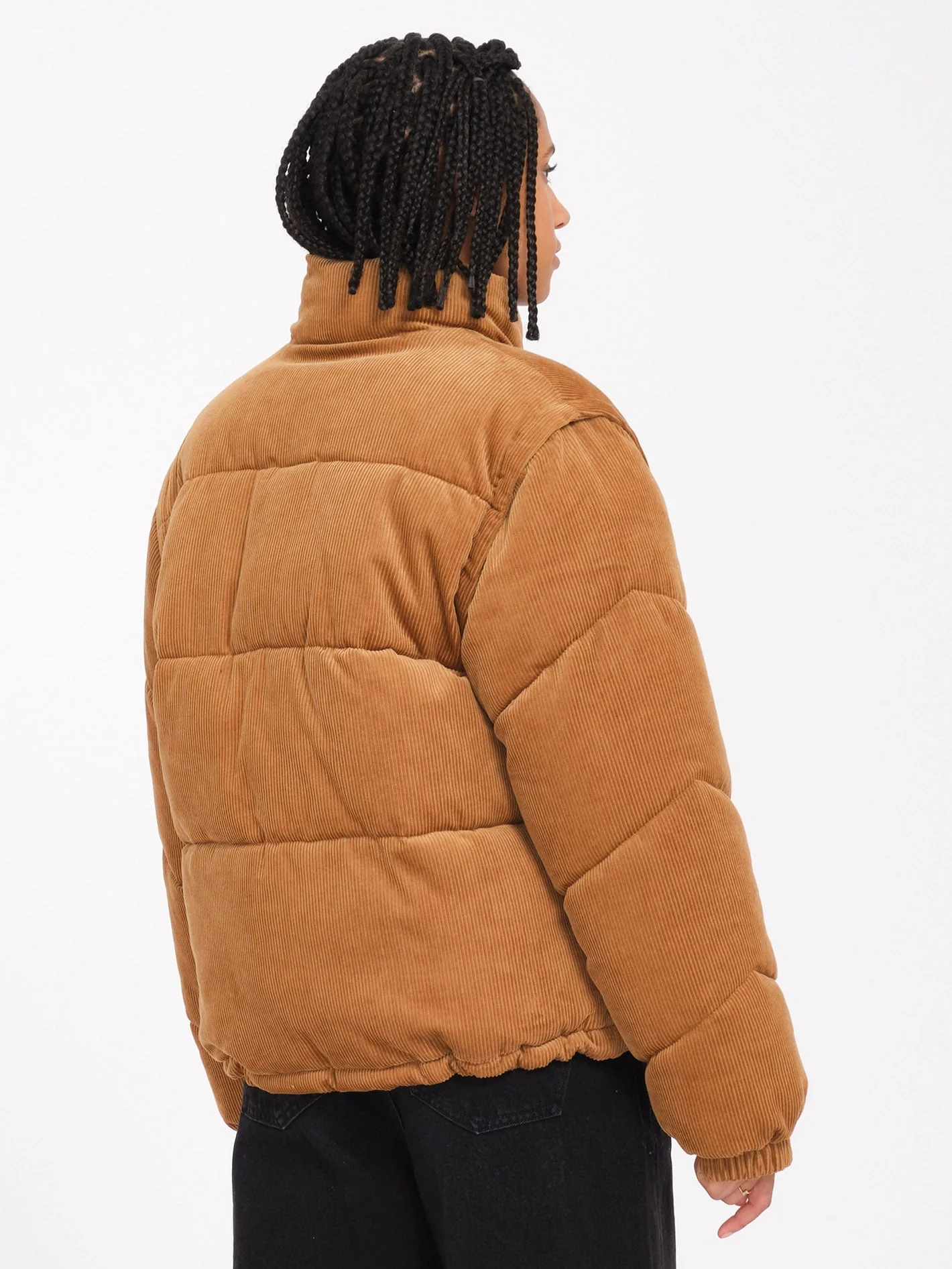 Cord'N Puffjacke - Vintage Brown - Image 7