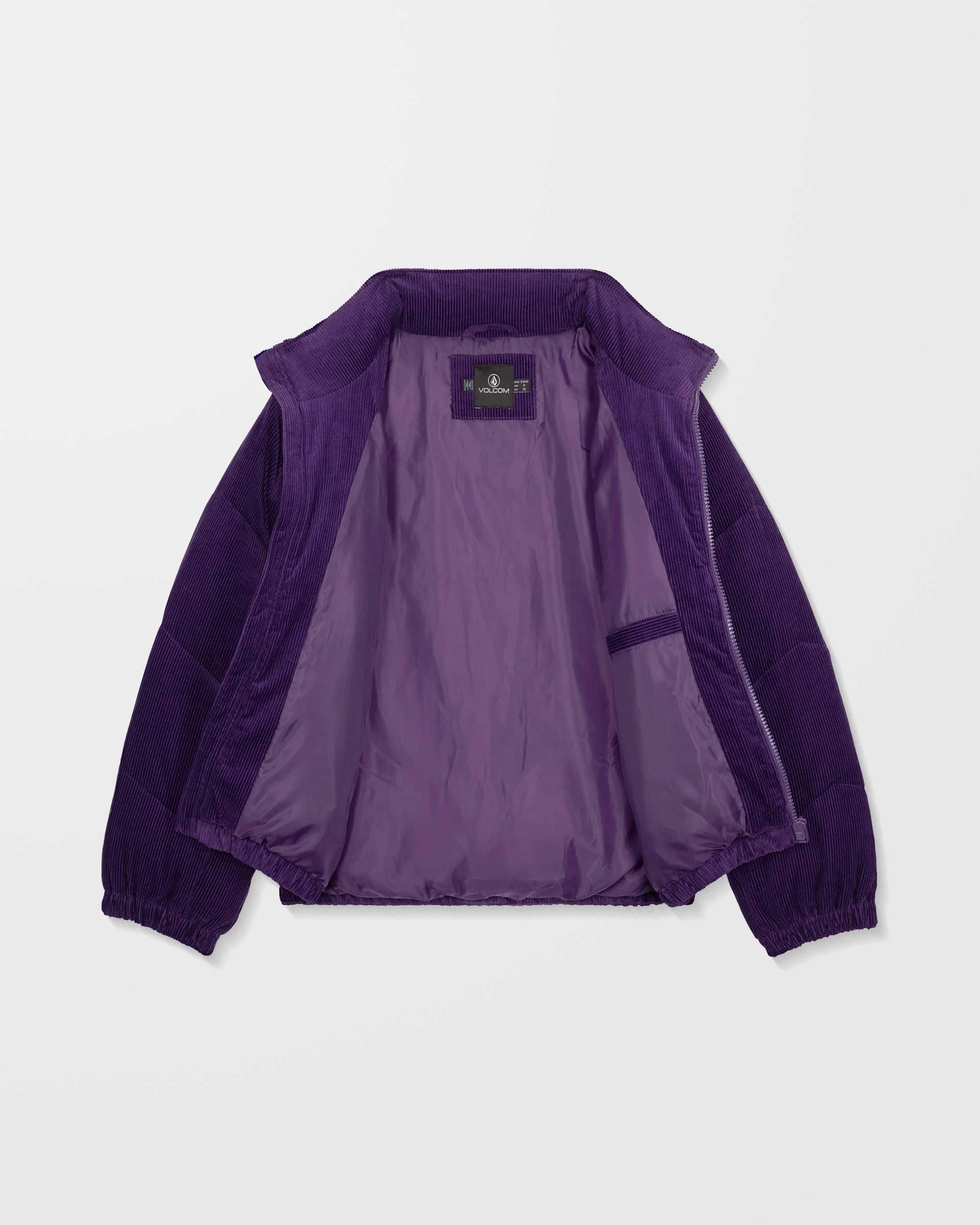 Cord'N Stone Puffer Jacke - Acai - Image 12