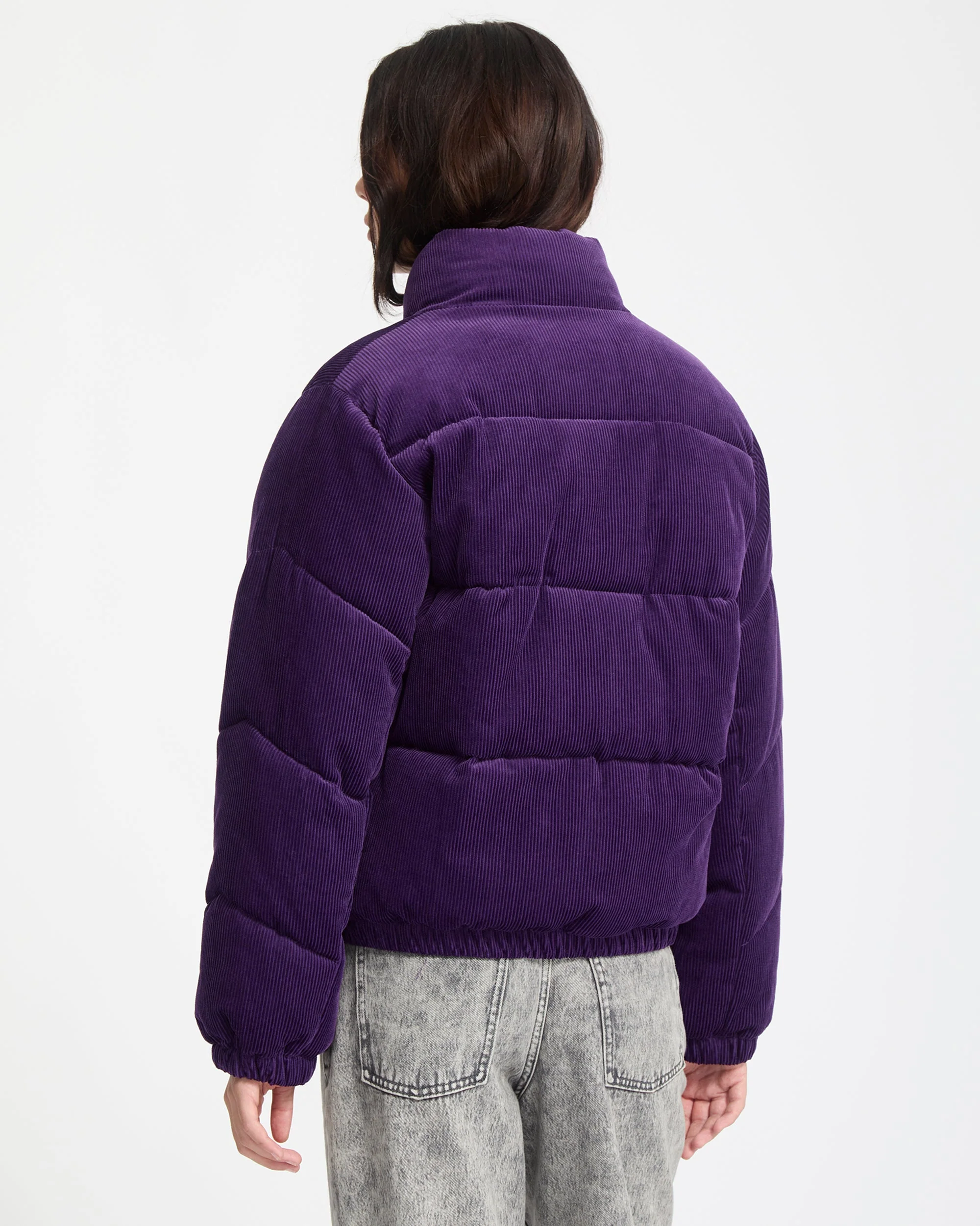 Cord'N Stone Puffer Jacke - Acai - Image 2