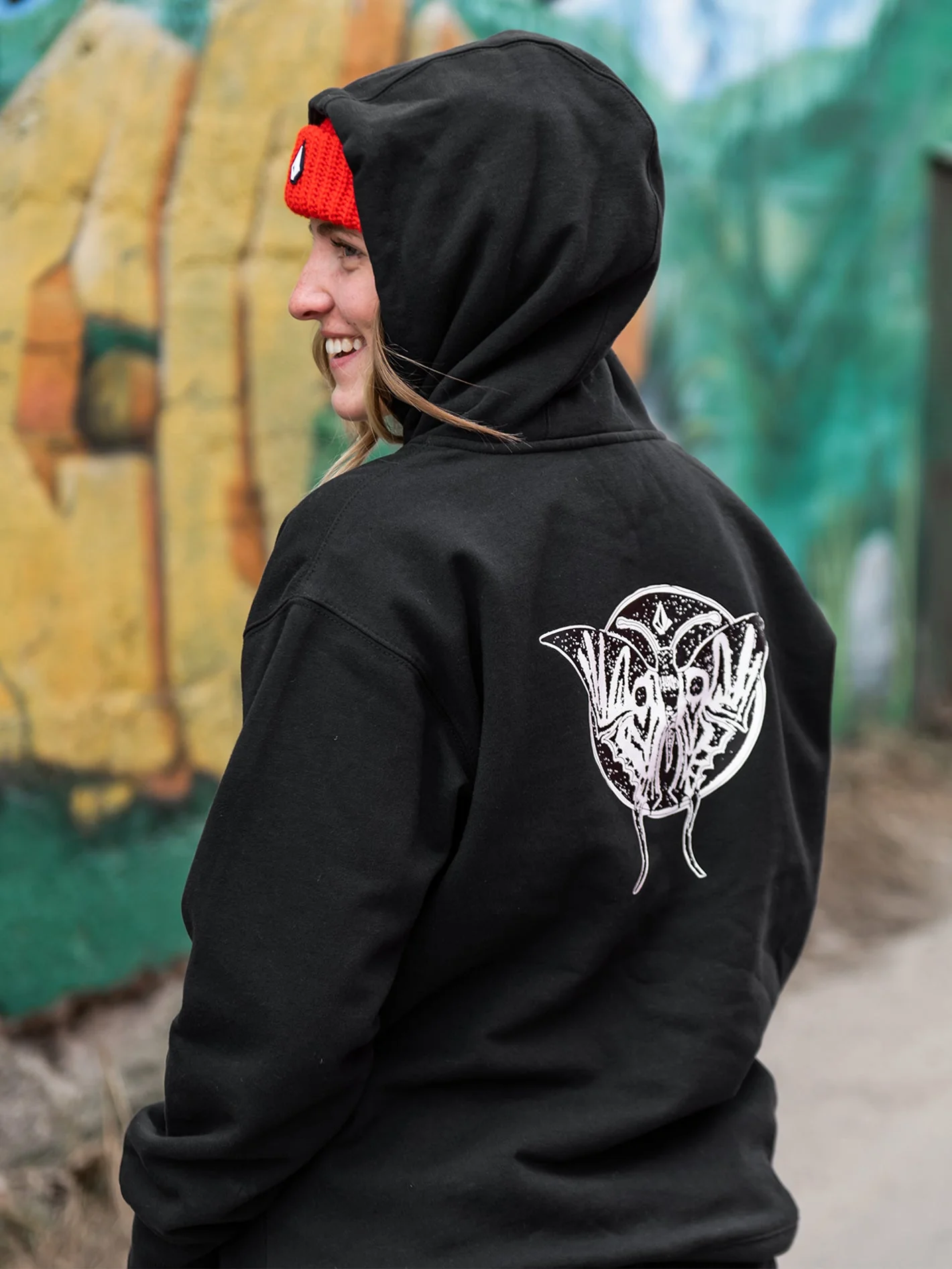 Costus Kapuzenpullover - BLACK - Image 3