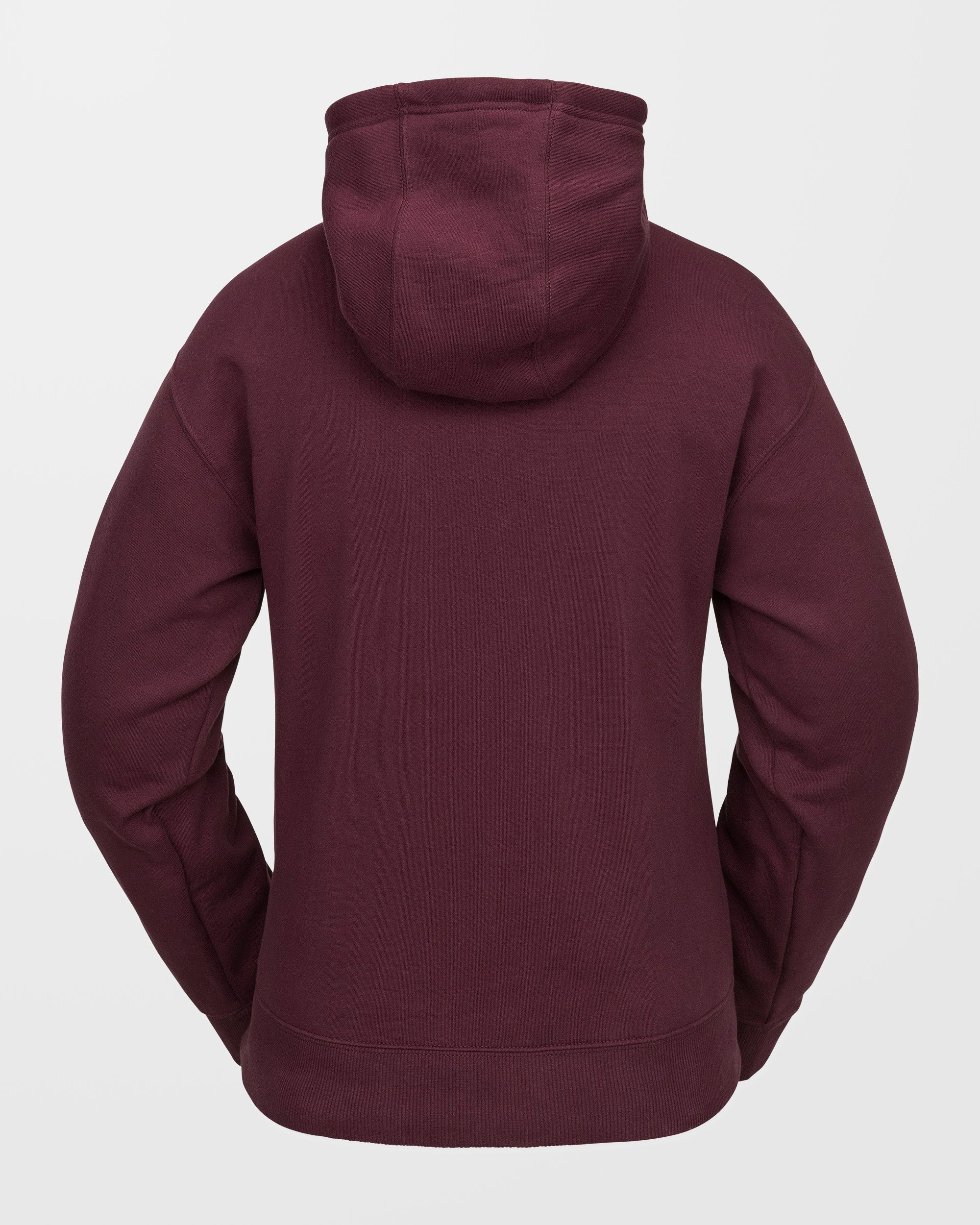 Costus Fleece Kapuzenpullover - Burgundy