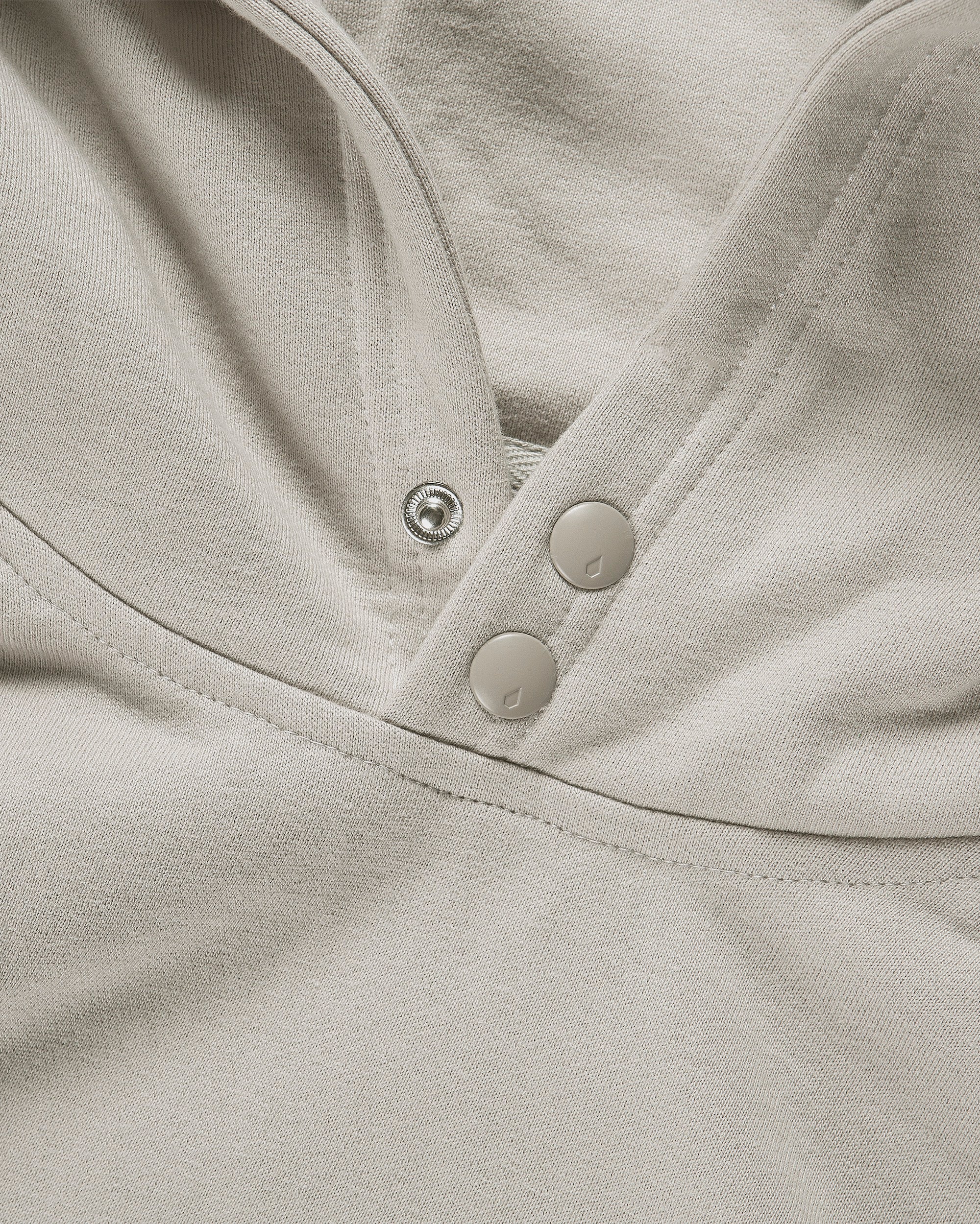 Costus Fleece Kapuzenpullover - Stone - Image 3