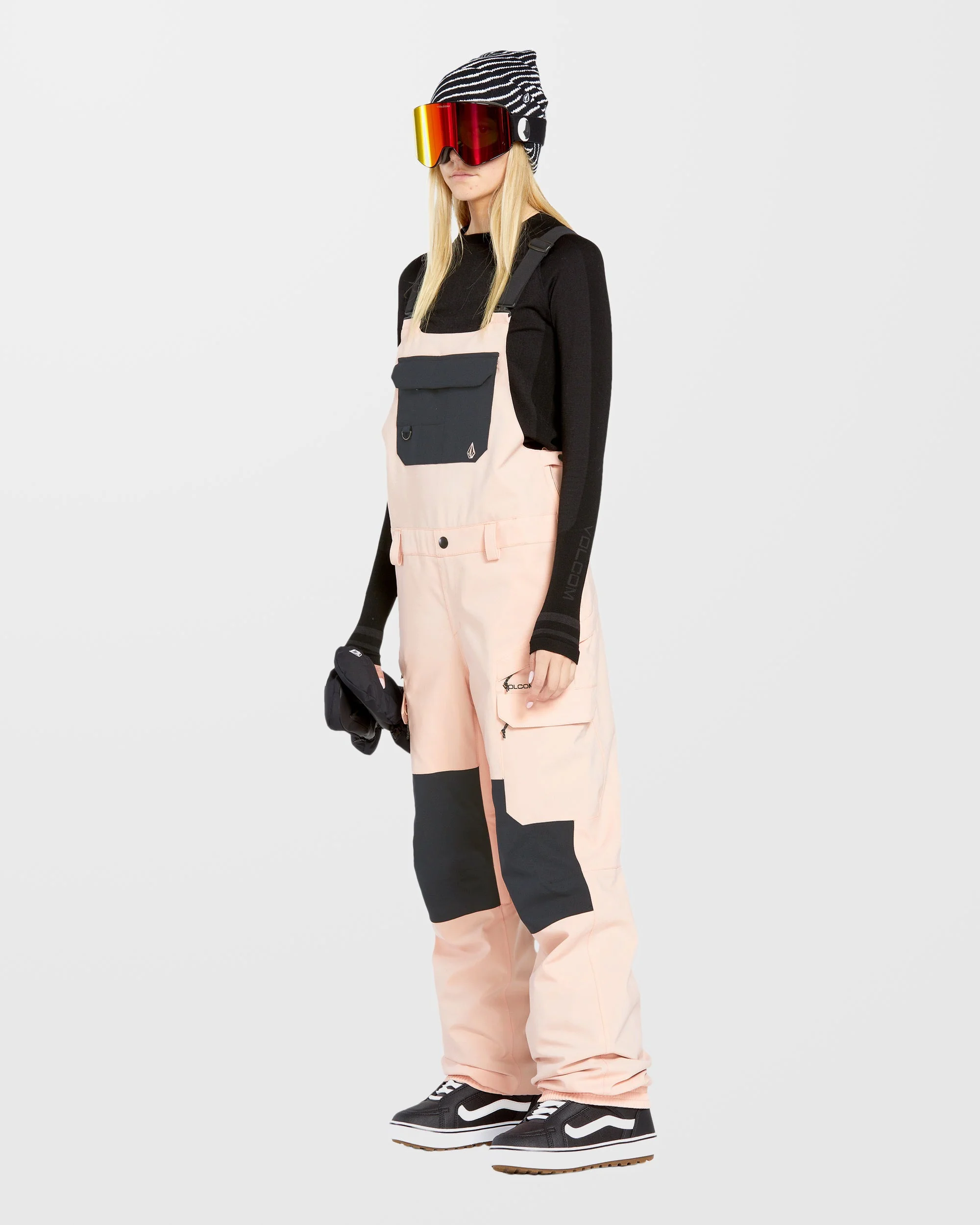 Creston 3D Stretch Bib Latzhose - Coral Haze - Image 3