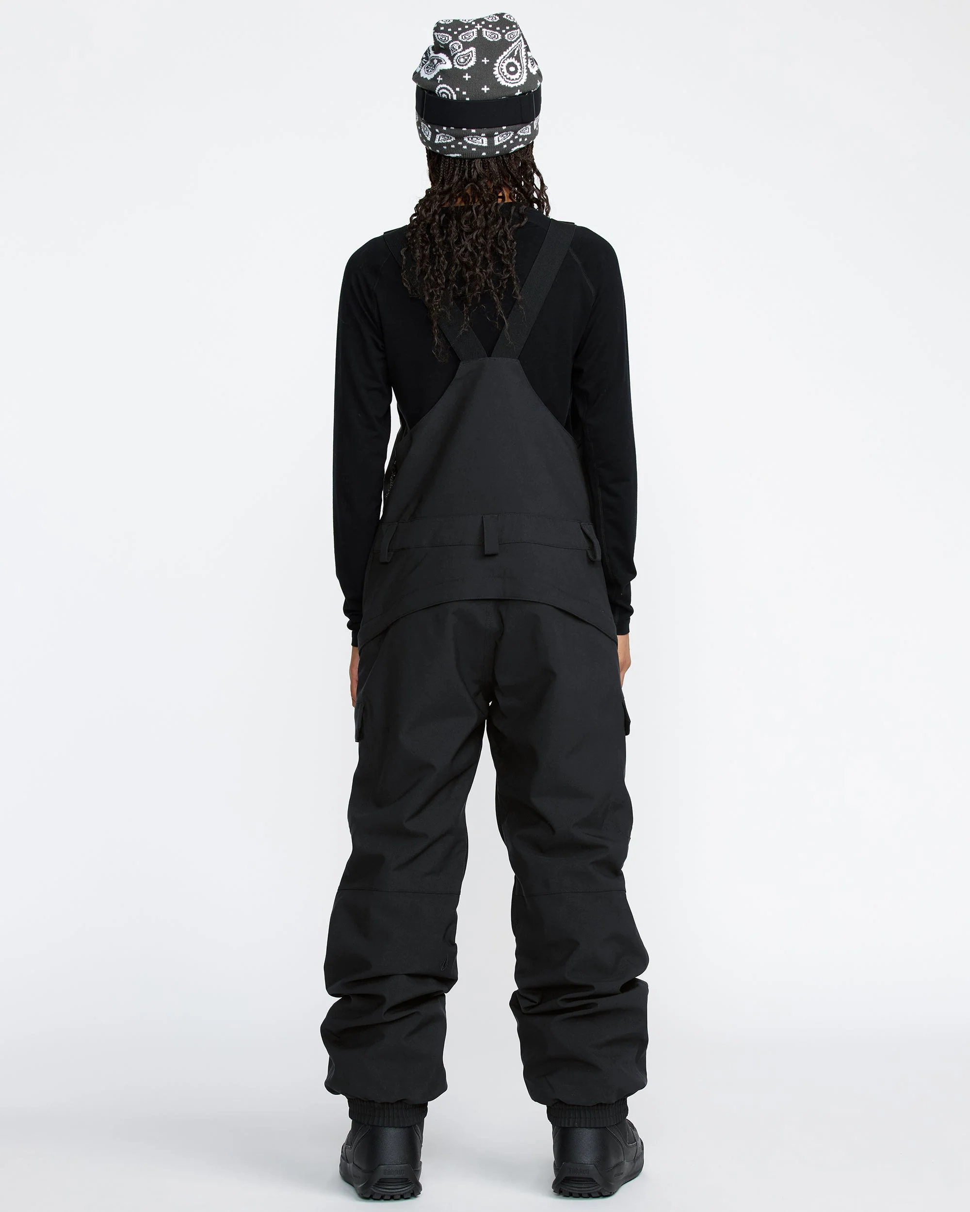 Creston 3D Stretch Latzhose - Black - Image 2
