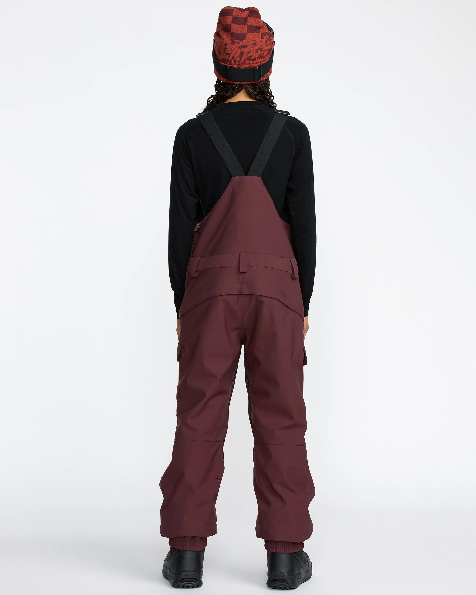 Creston 3D Stretch Latzhose - Oxblood - Image 2