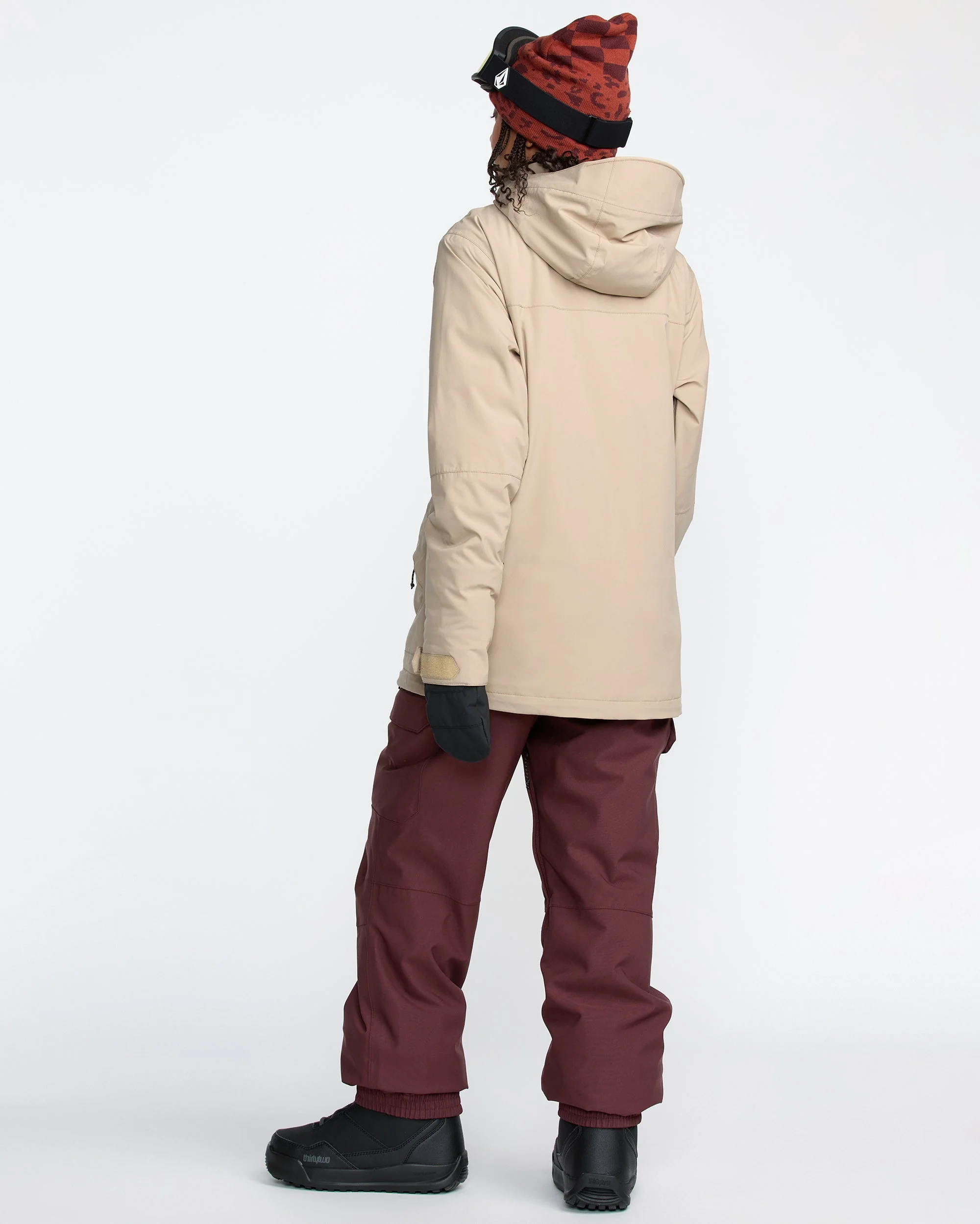 Creston 3D Stretch Latzhose - Oxblood - Image 4