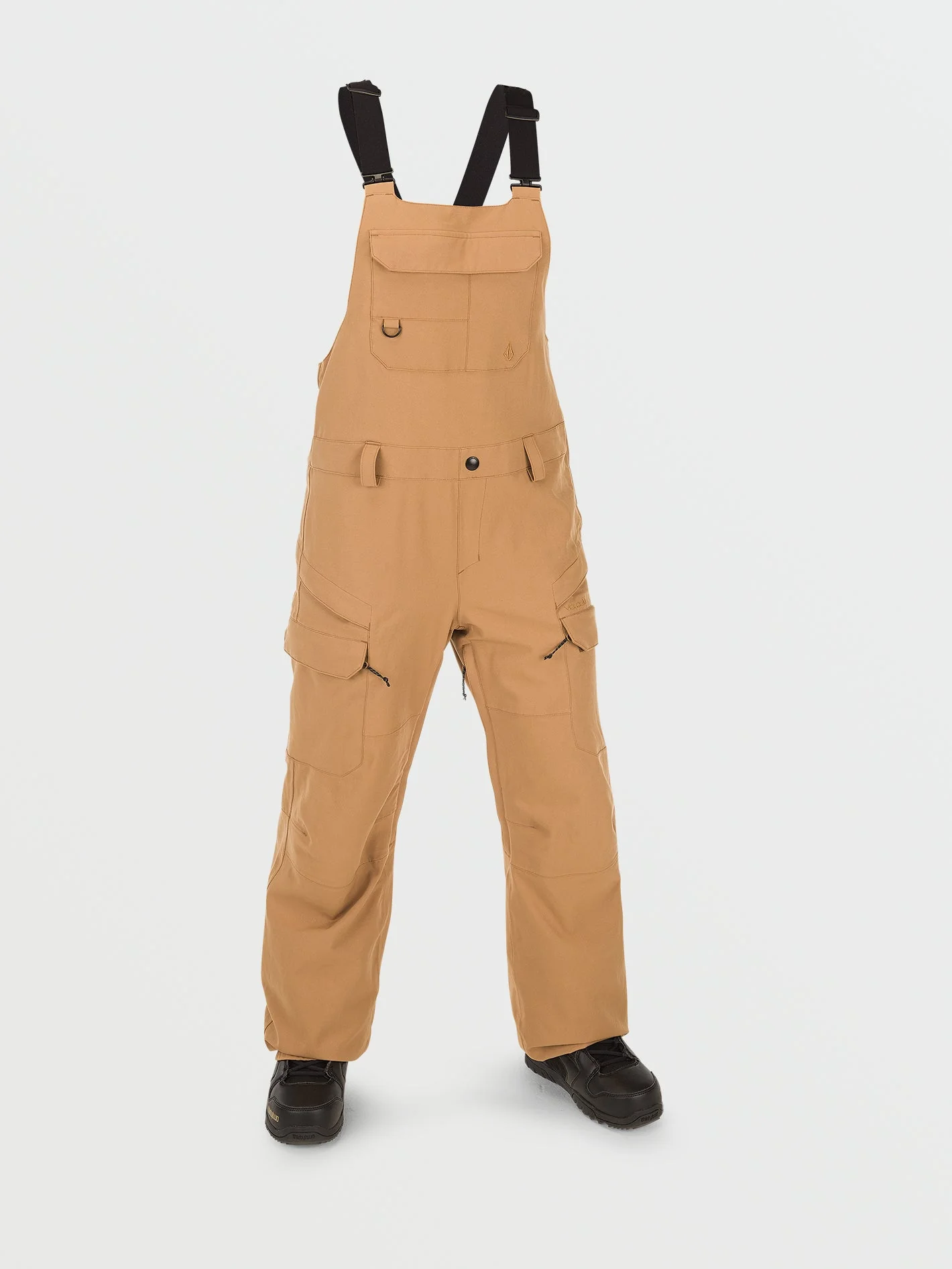 Creston 3D Stretch Bib Overall - Caramel - Image 7