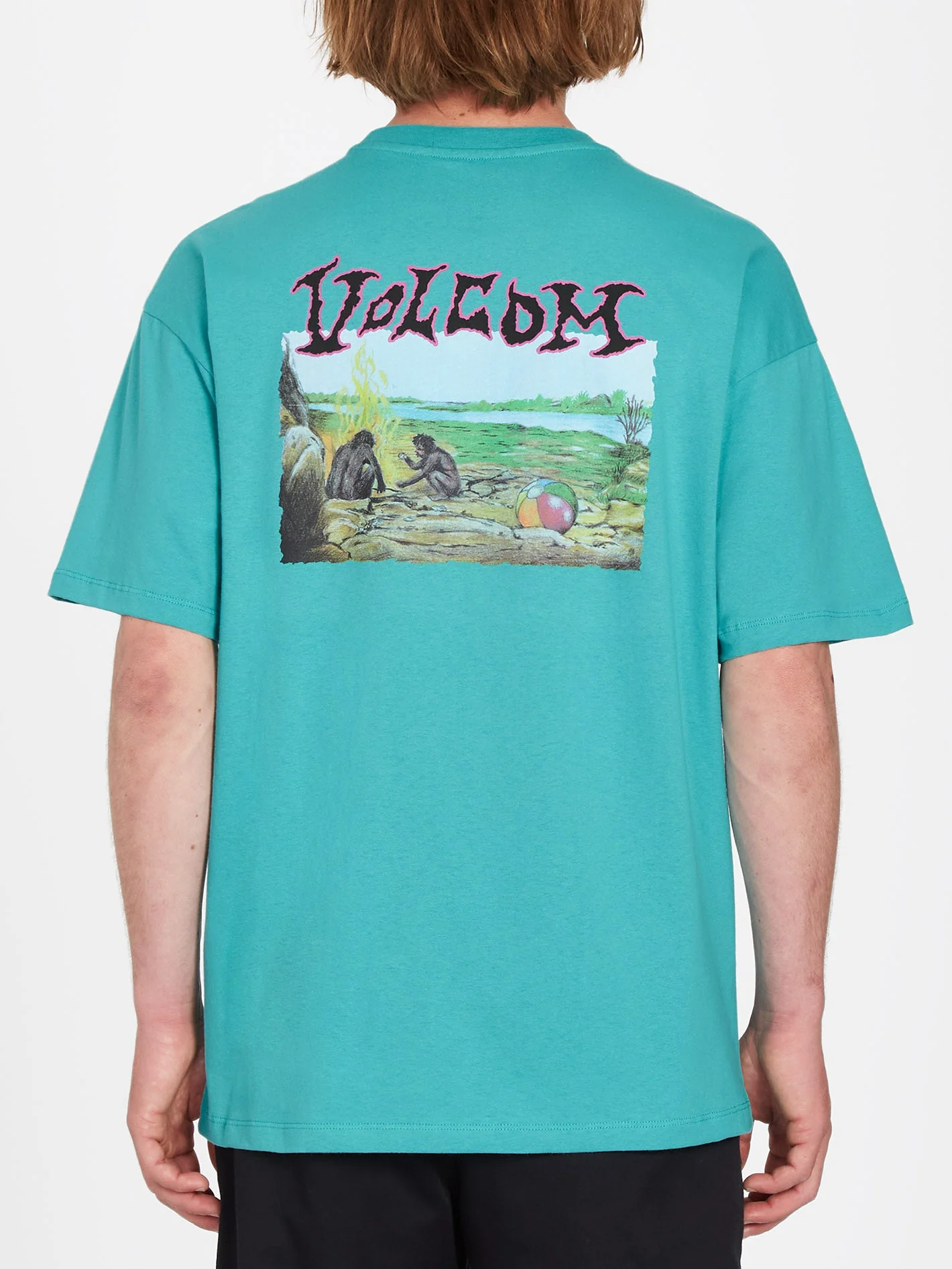 Crossworld T-Shirt - TEMPLE TEAL - Image 2