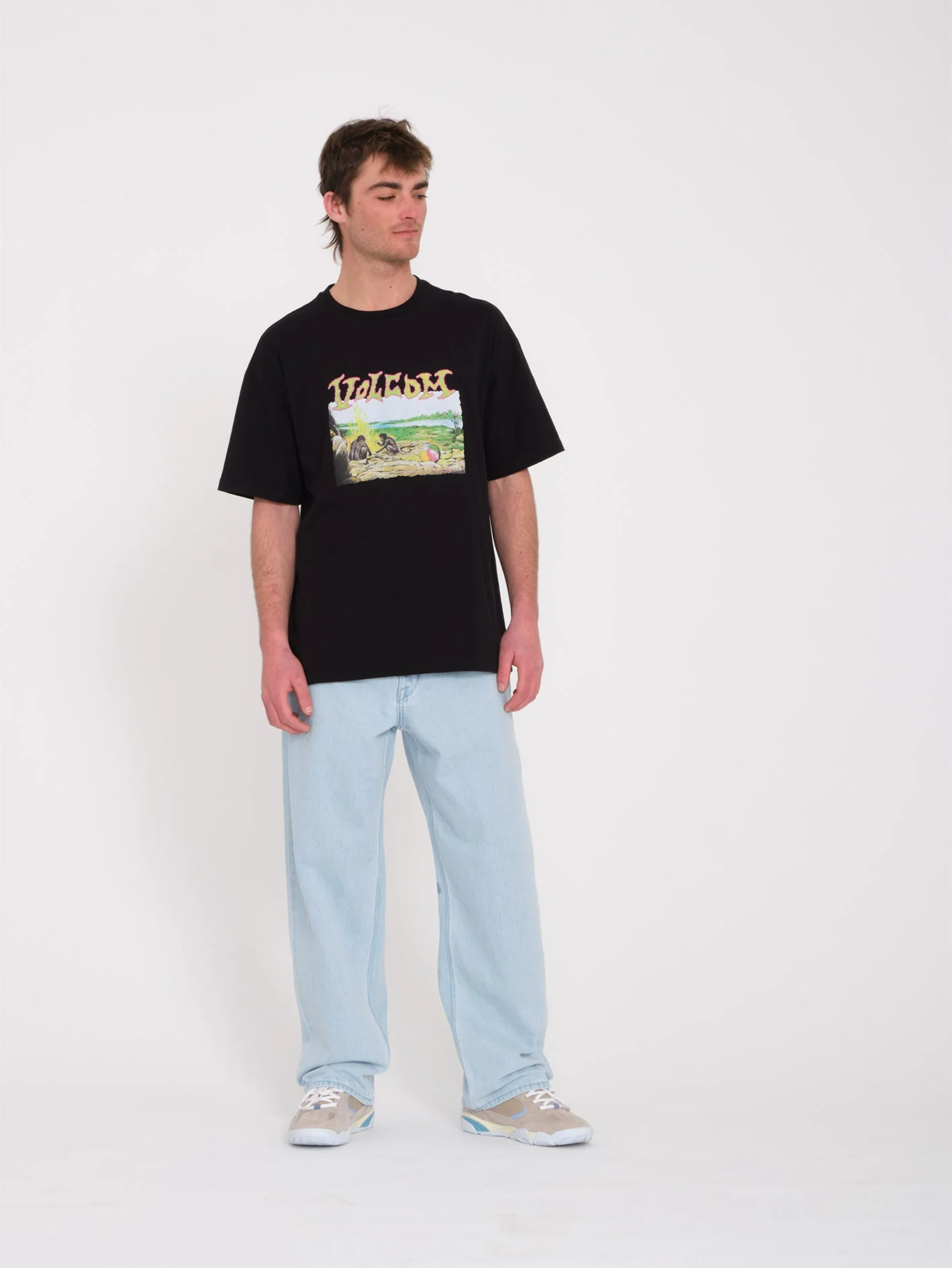 Crossworld T-Shirt - BLACK - Image 4