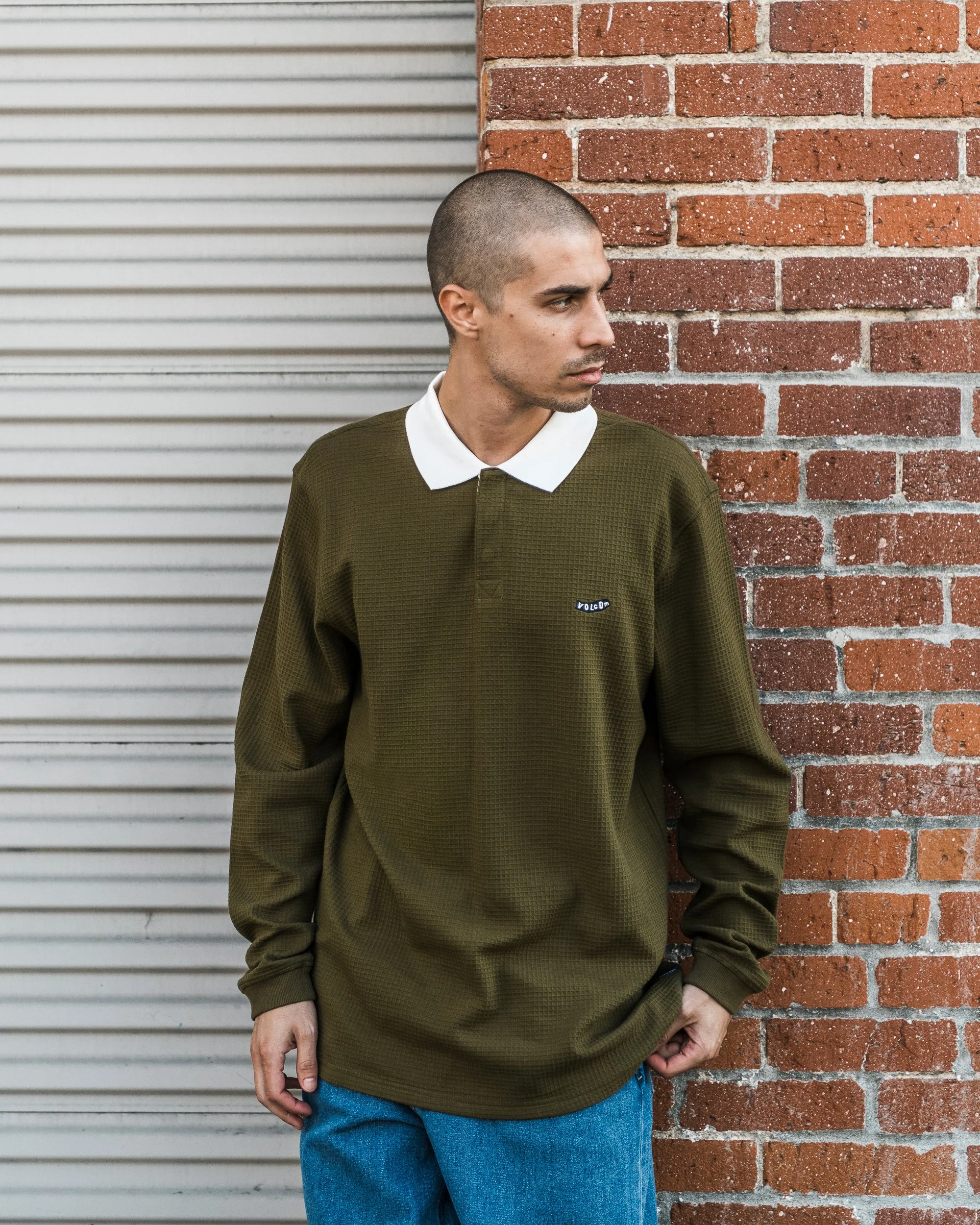 Curbstone Poloshirt - Sage Leaf - Image 4