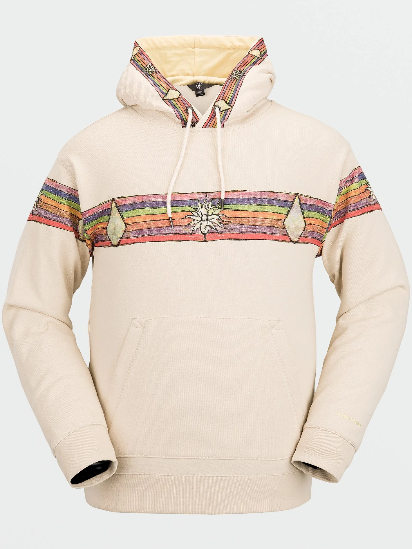 D.I. Fleece Hoodie - Off White - Image 2