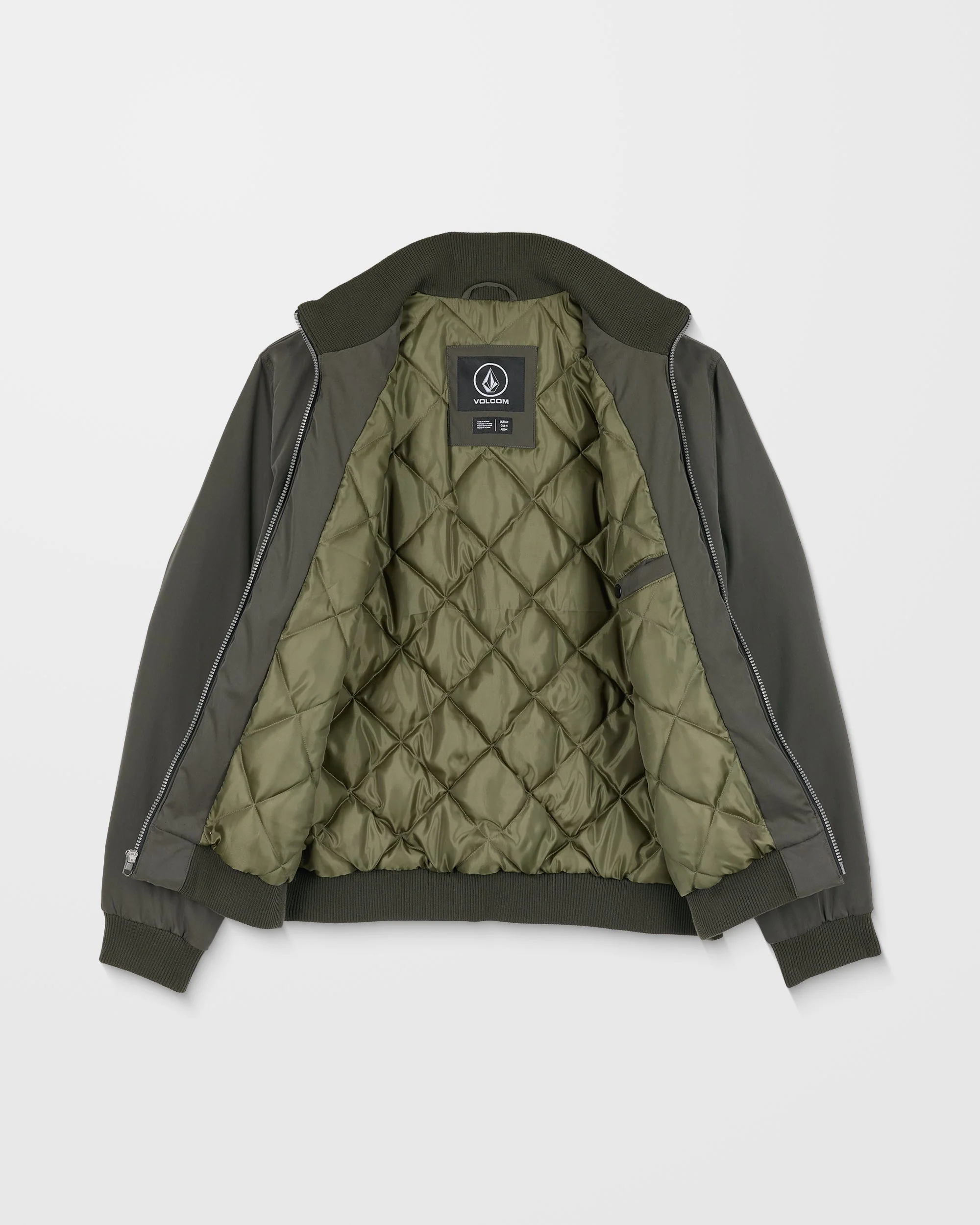 Damerman Bomberjacke - Rinsed Black - Image 12