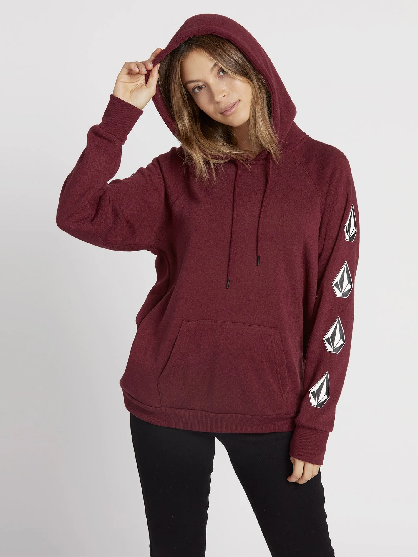 Deadly Stones Hoodie - Zinfandel