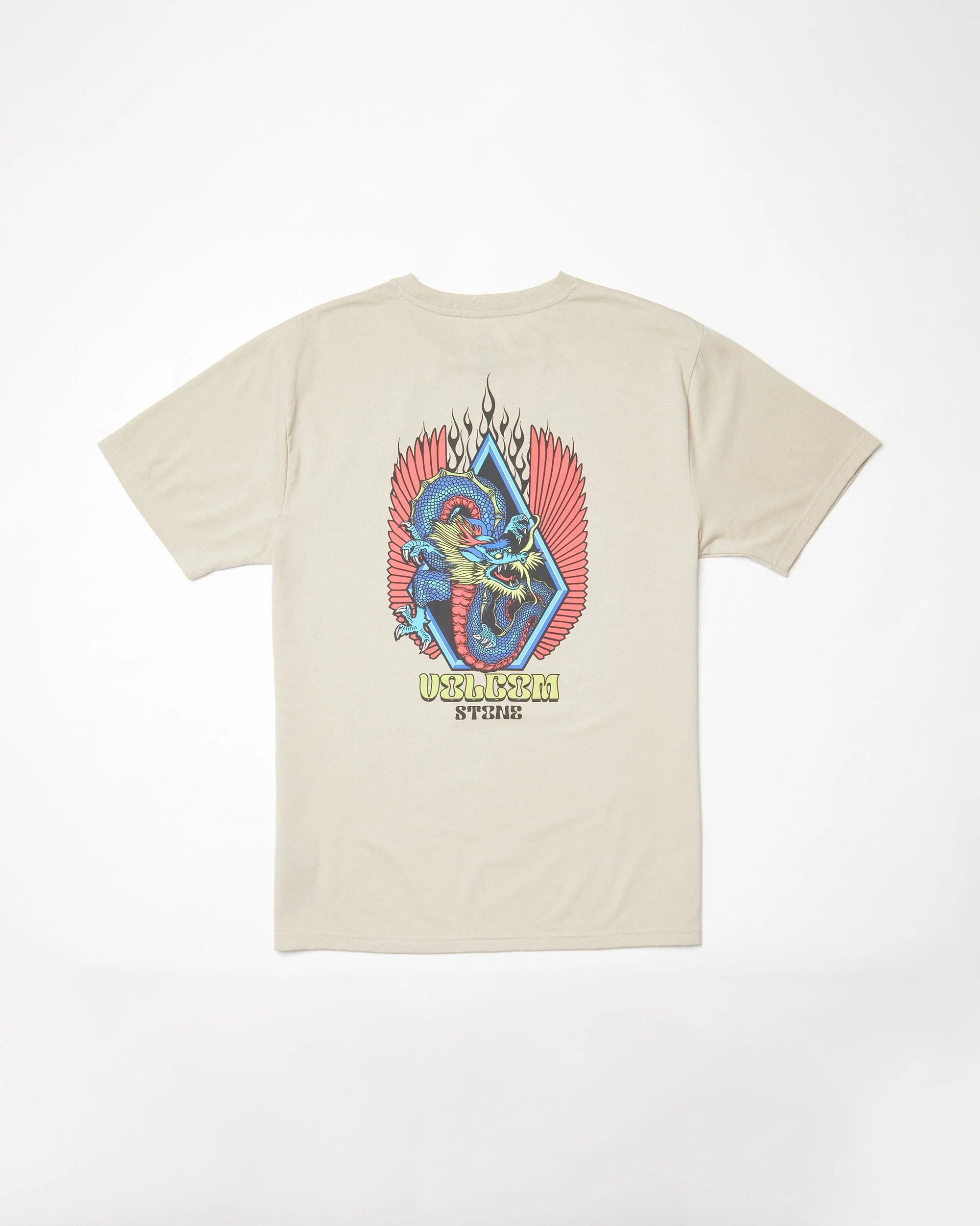 Draggin Stone T-shirt - LIGHT KHAKI - Image 11