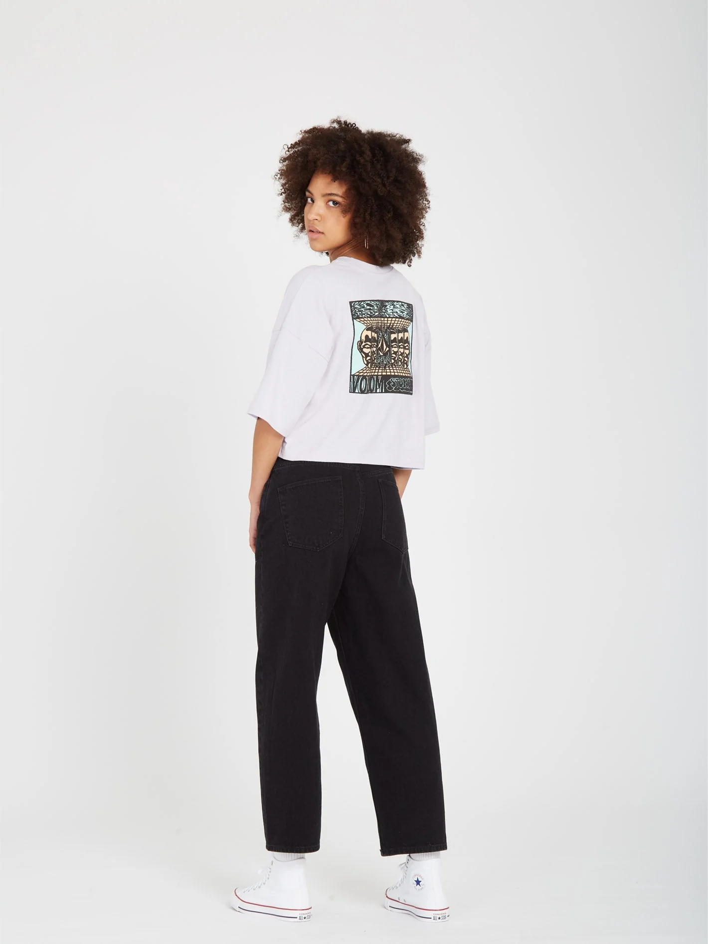 Drumstone T-Shirt - LIGHT ORCHID - Image 5