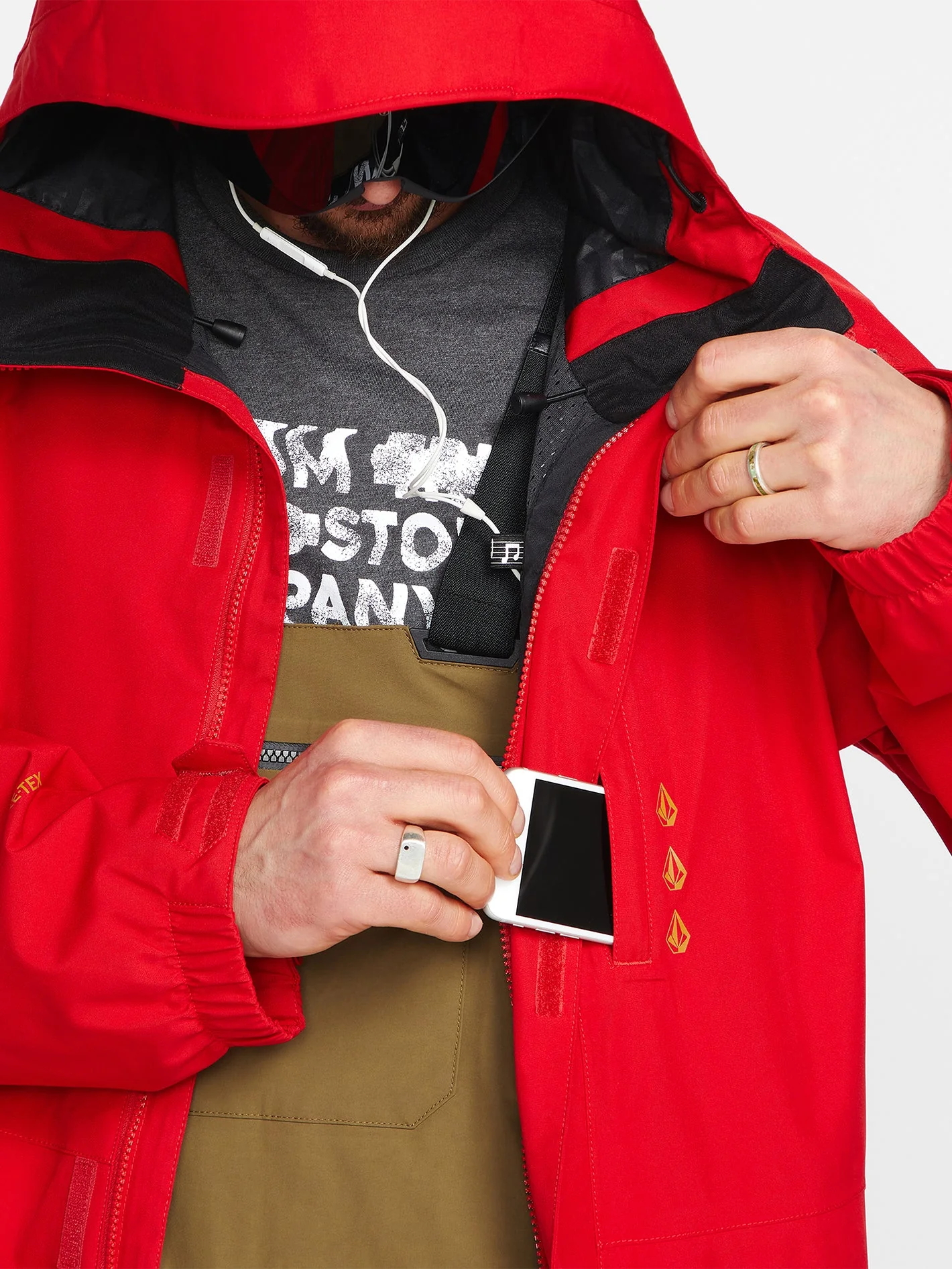 Dua Gore-Tex Jacket - Red - Image 12