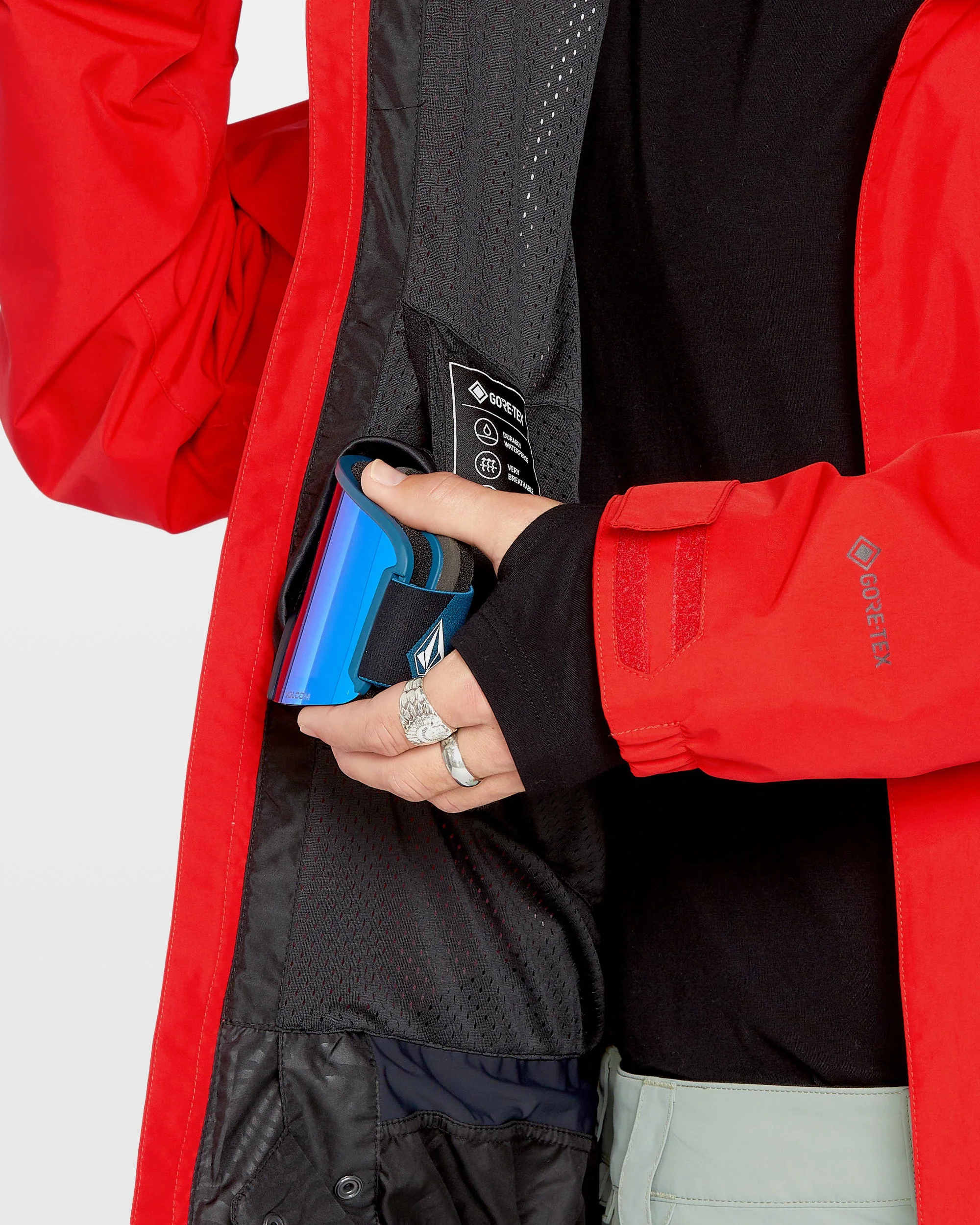 Dua Insulated Gore-Tex Jacke - Crimson - Image 7