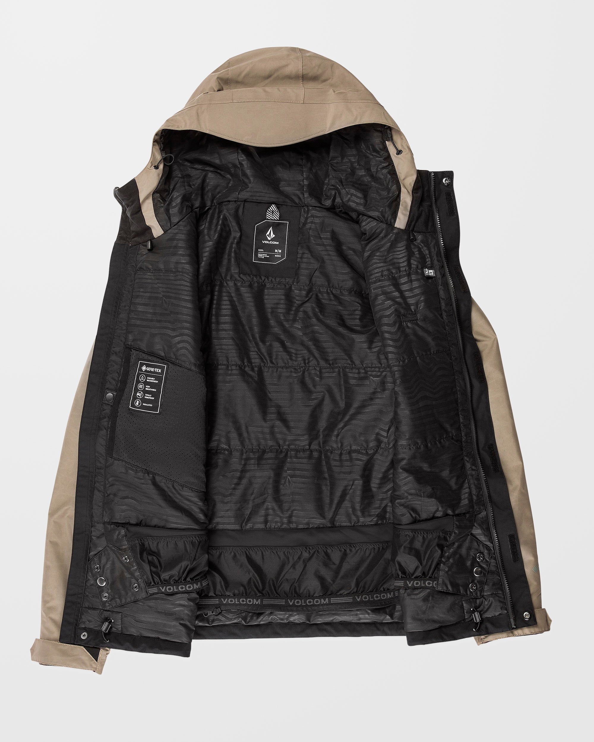 Dua Insulated Gore-Tex Jacke - Chestnut Brown - Image 3