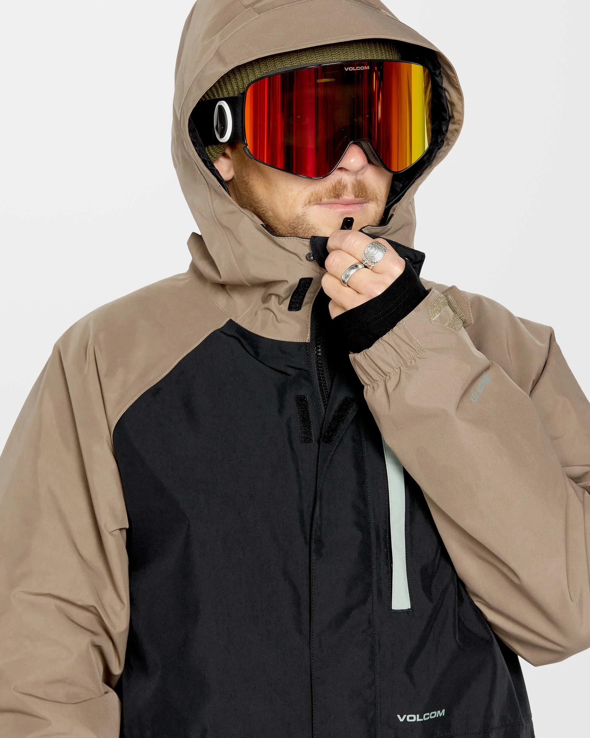 Dua Insulated Gore-Tex Jacke - Chestnut Brown - Image 6