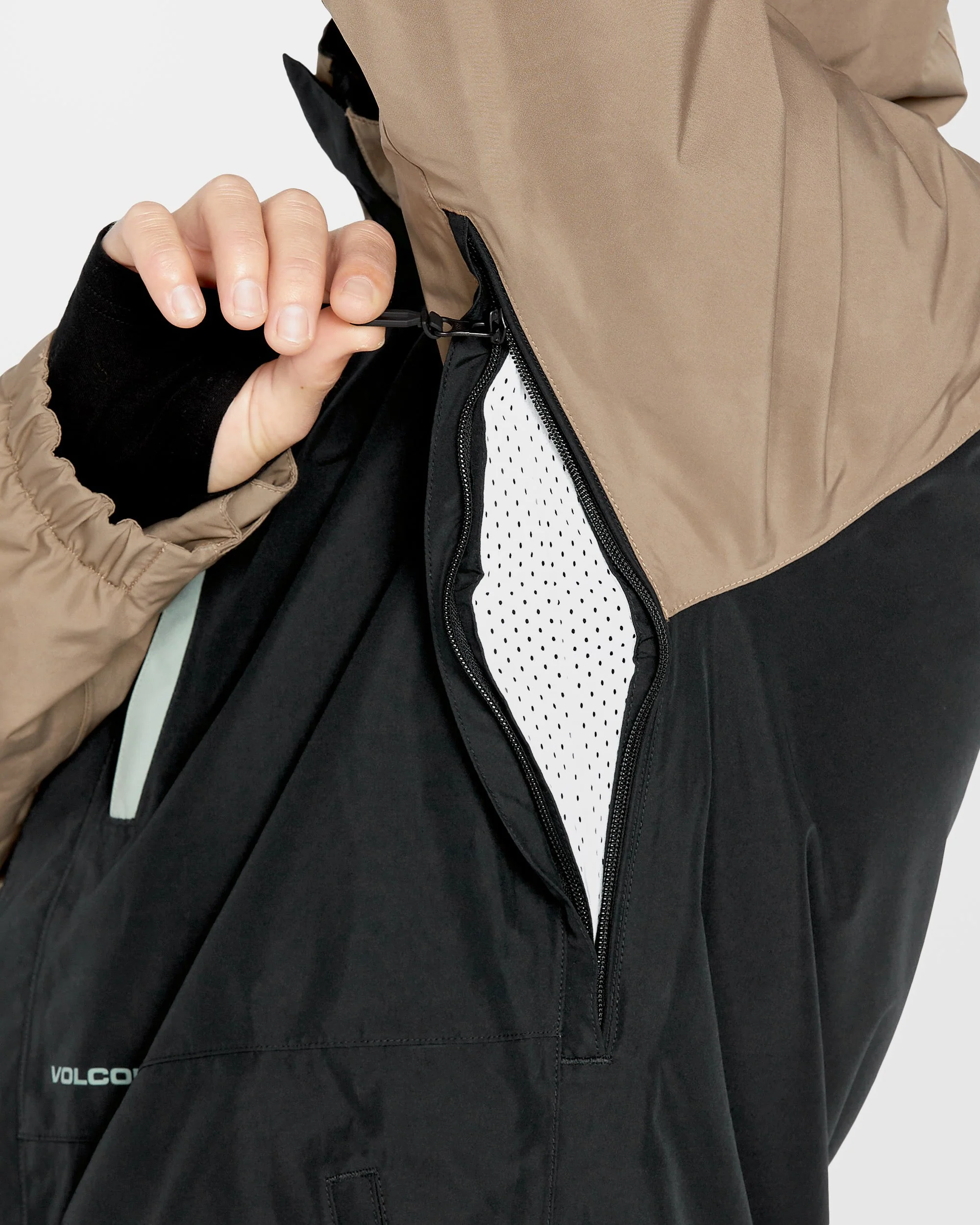 Dua Insulated Gore-Tex Jacke - Chestnut Brown - Image 7