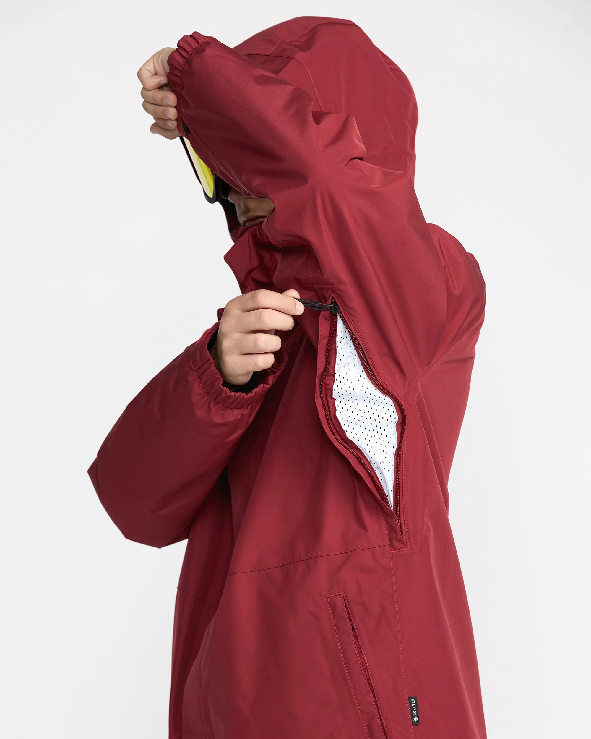 Dua Insulated Gore-Tex Jacke - Burnt Red - Image 6