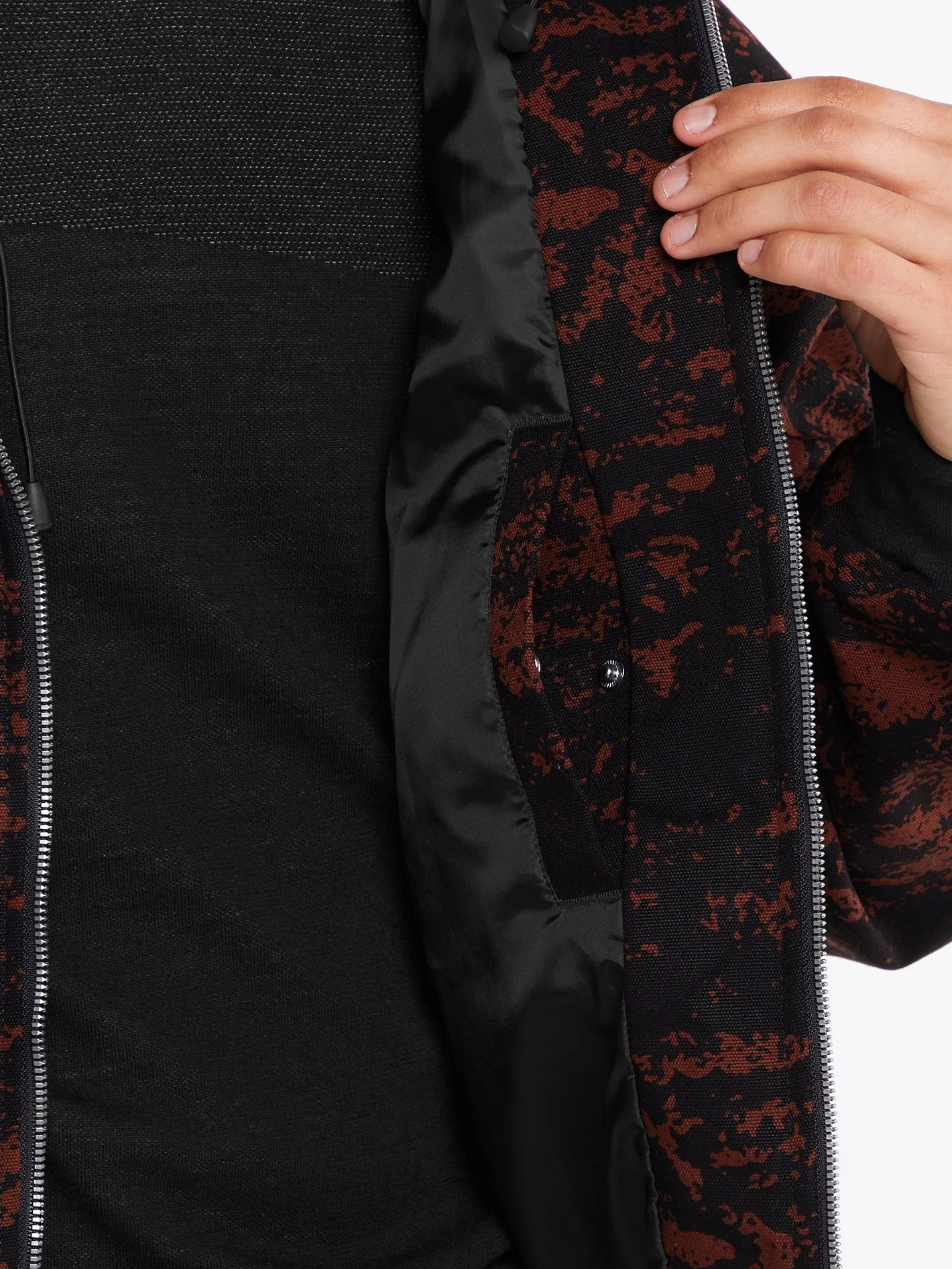 Dustbox Jacke - MAROON CAMO - Image 8