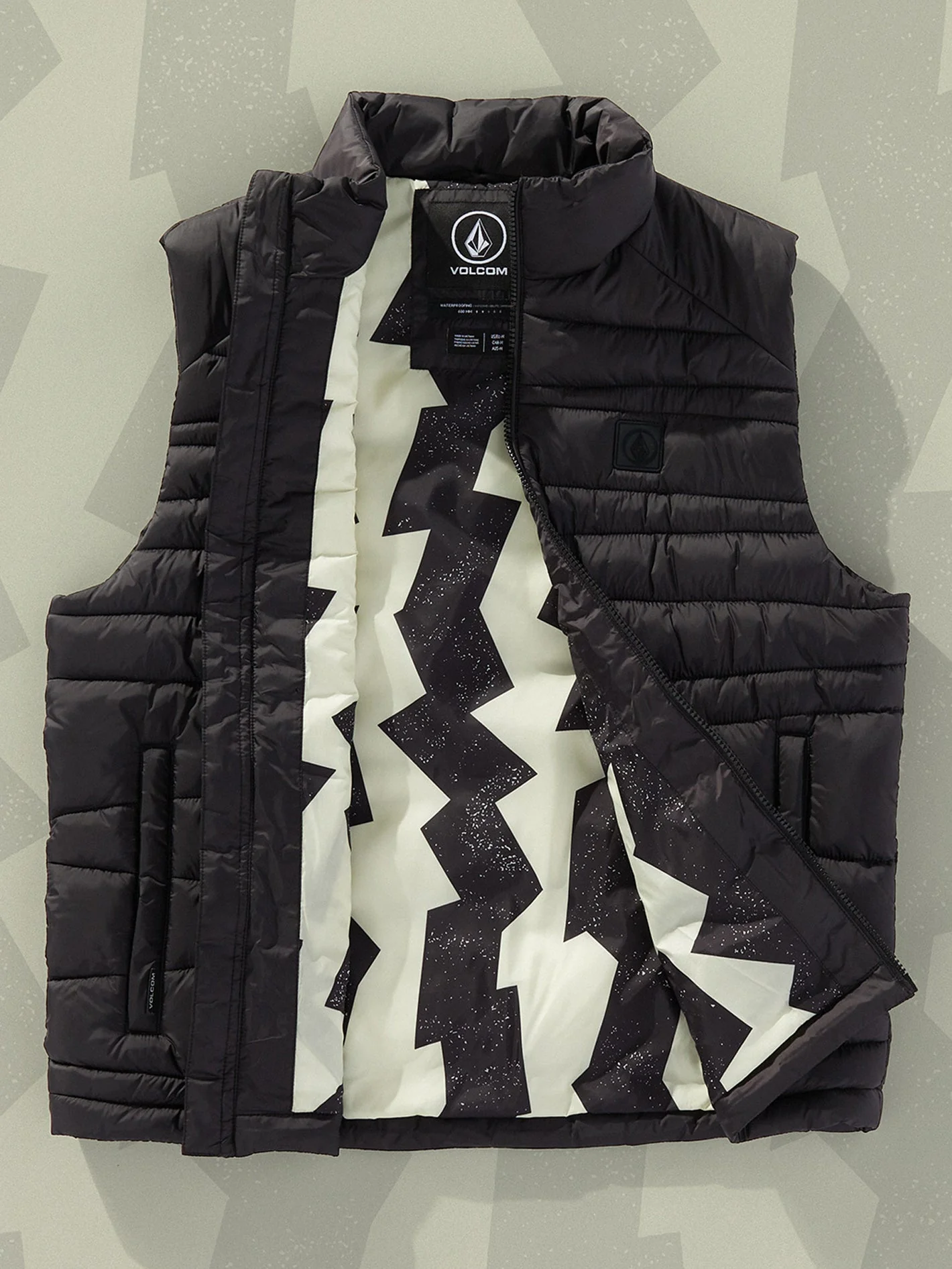 Earth Tripper Puff Weste - BLACK - Image 12