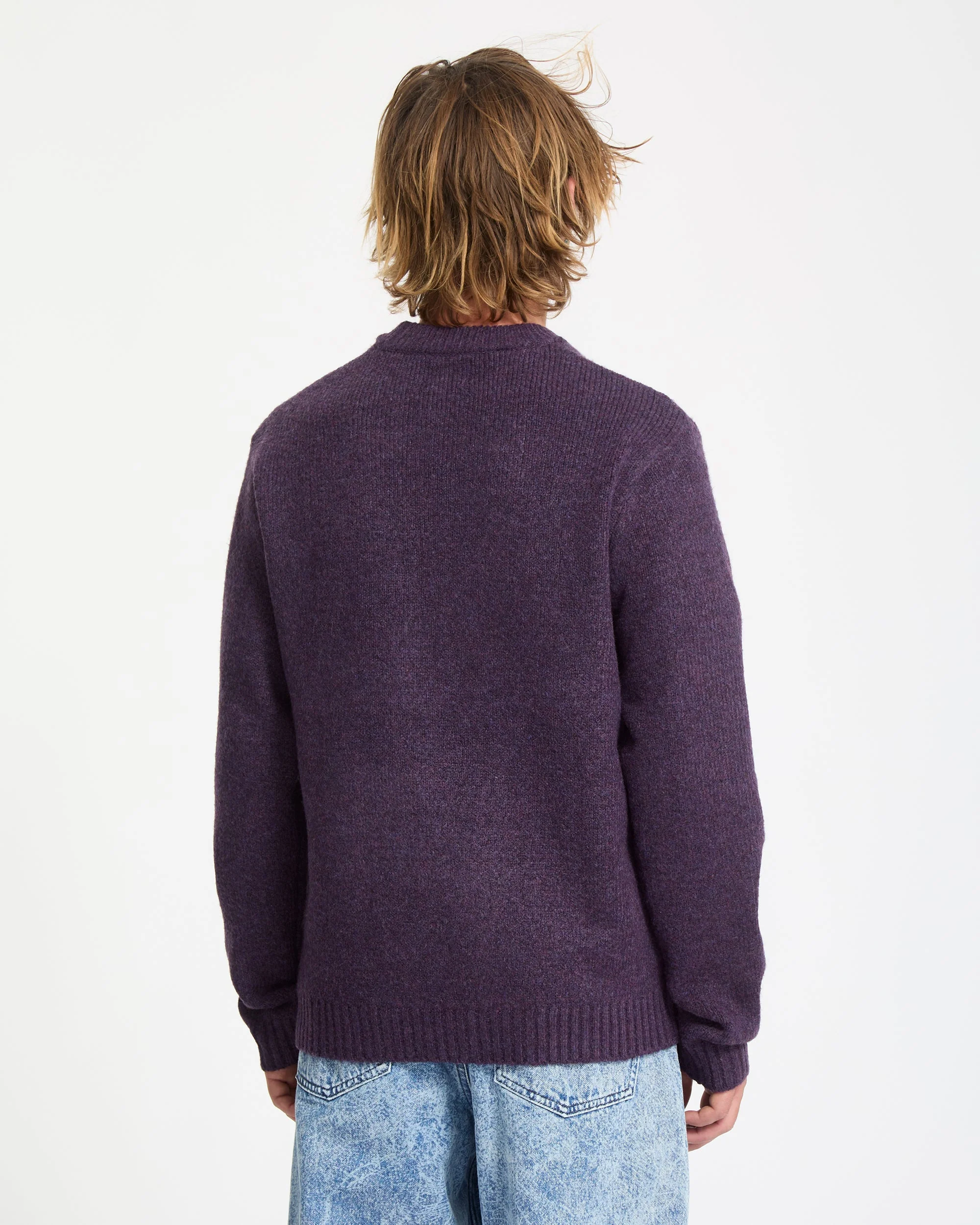 Edmonder Pullover - Dark Purple - Image 3
