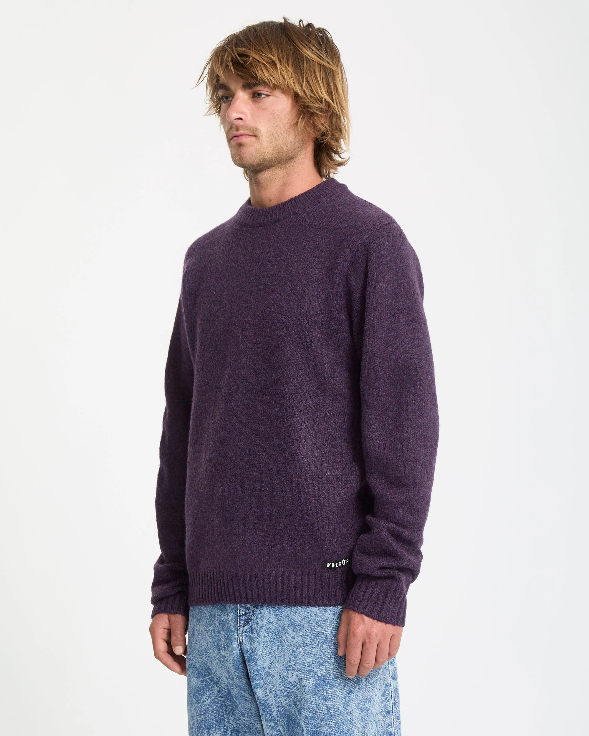 Edmonder Pullover - Dark Purple - Image 7