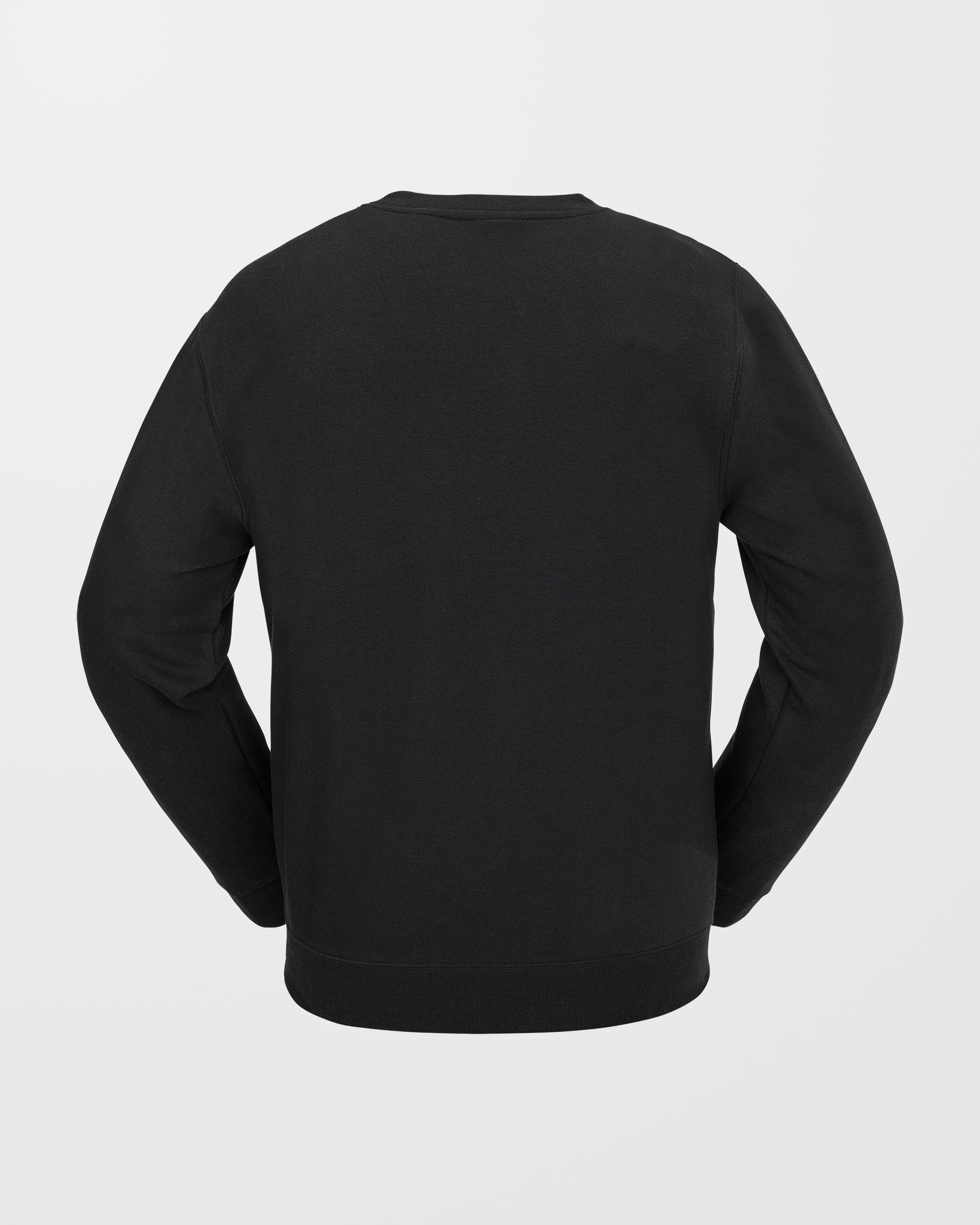 Essential Fleece Pullover - Black - Image 2