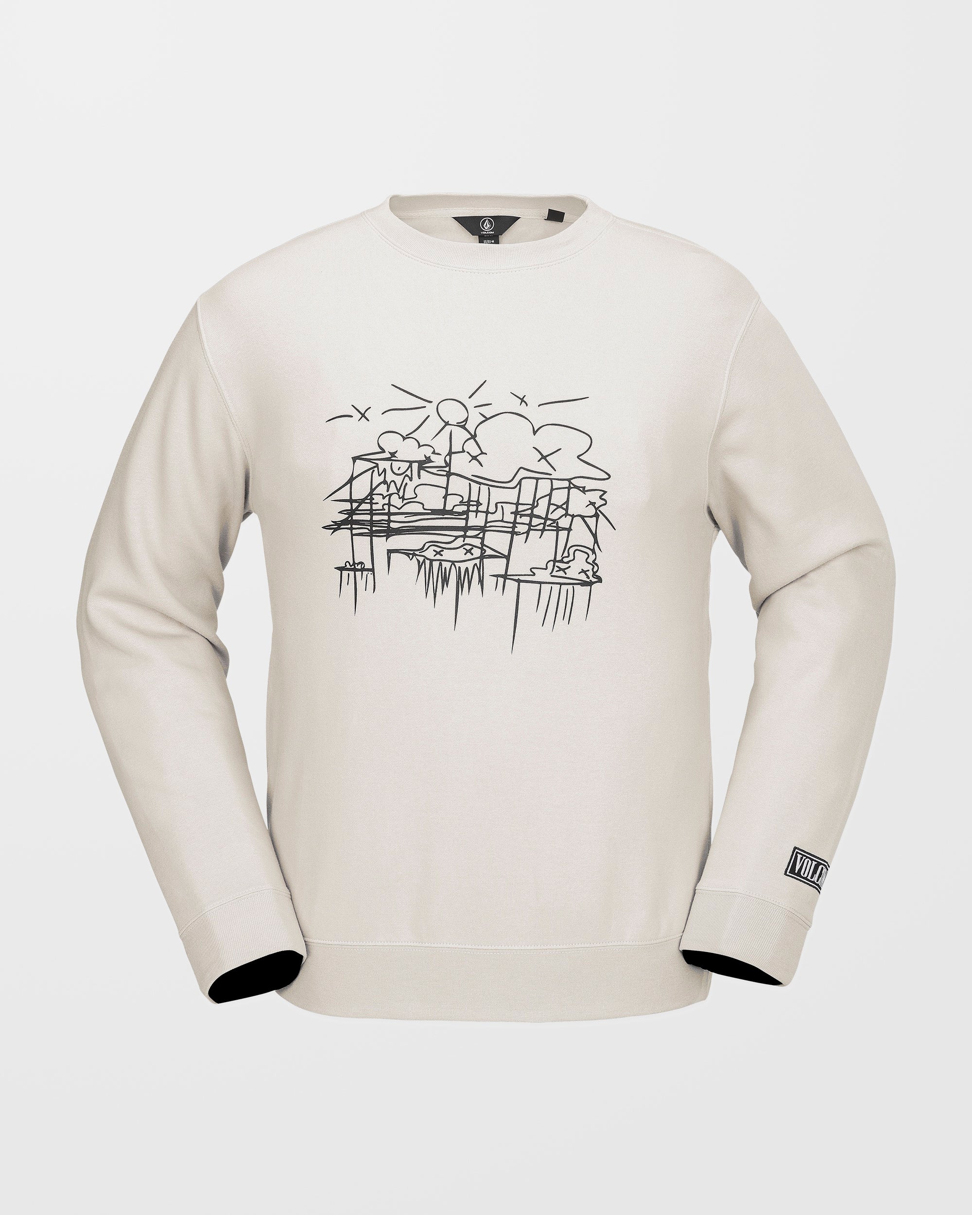 Essential Fleece Pullover - Stone