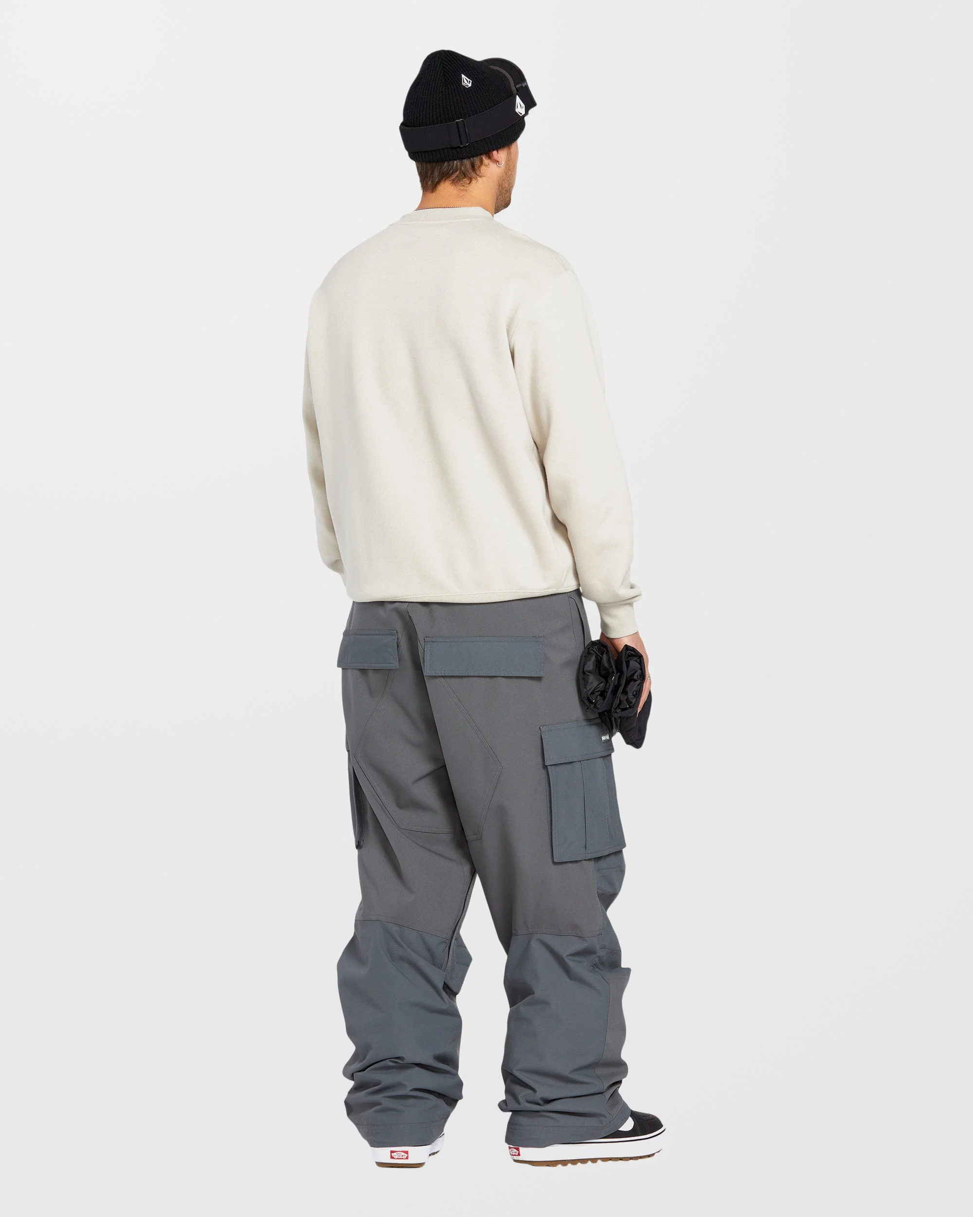 Essential Fleece Pullover - Stone - Image 5