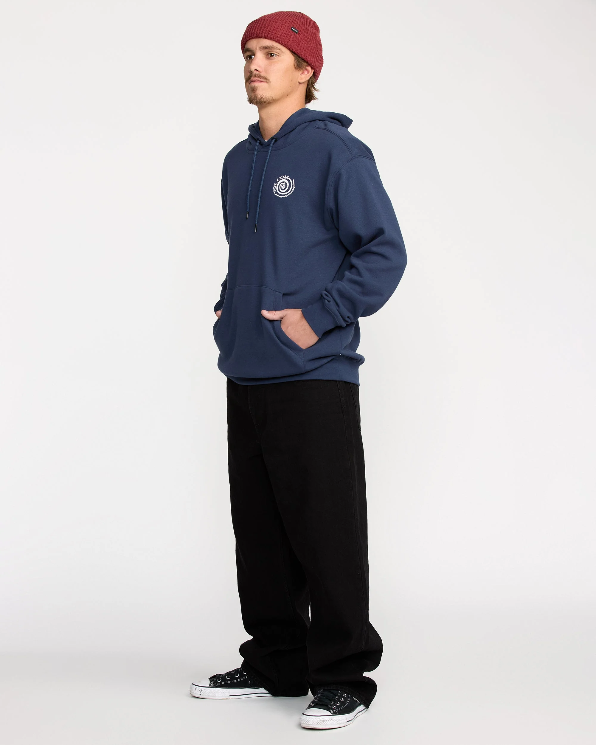 Essential Kapuzenpullover - Deep Blue - Image 3